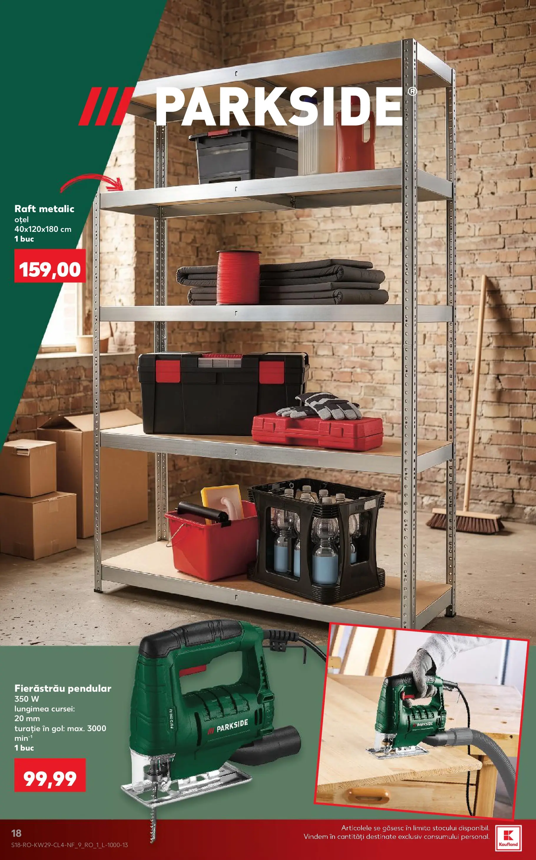 Kaufland Carei 14.07.2026 - Revista si Oferta | Pagină: 18 | Produse: Raft