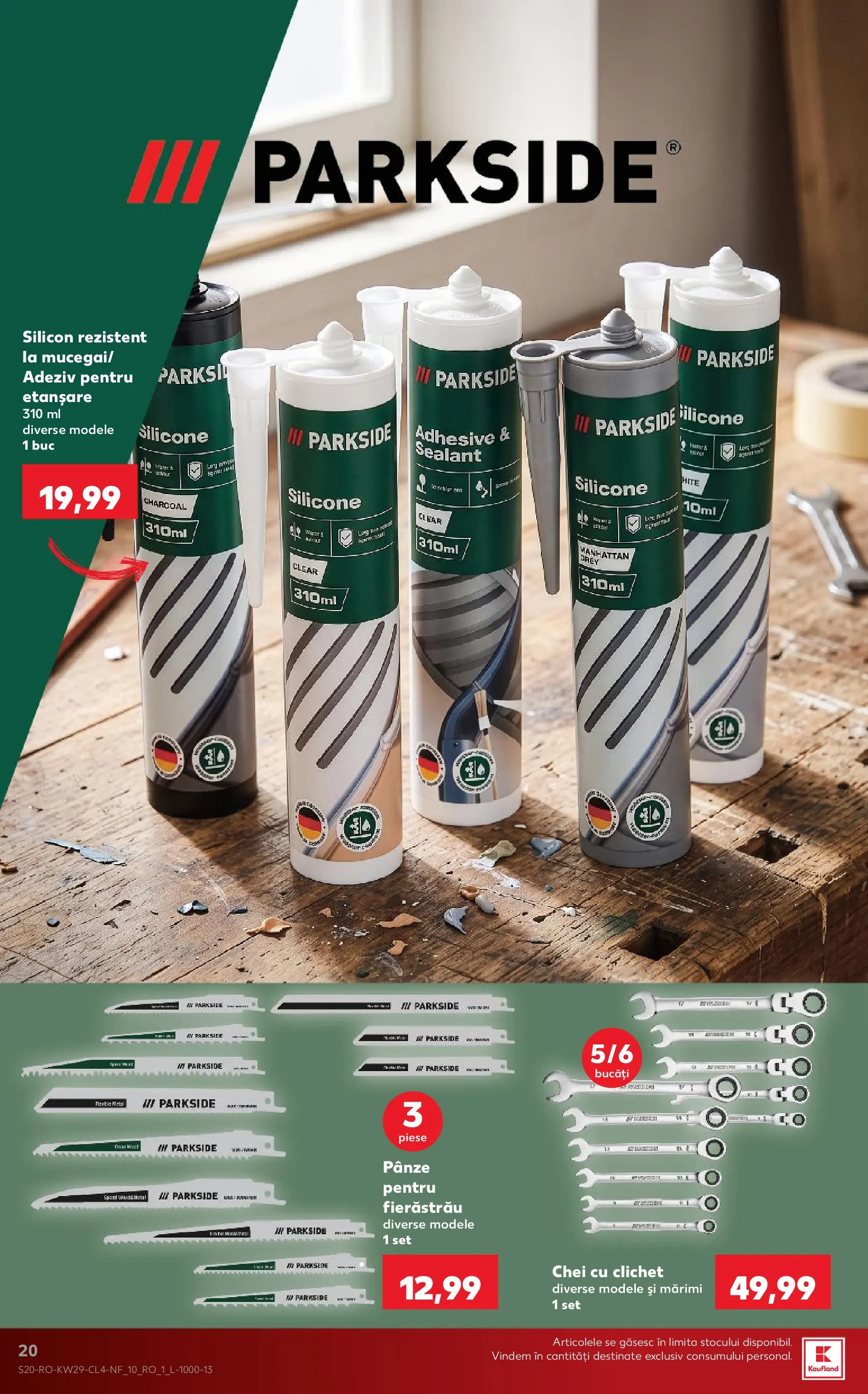Kaufland Carei 14.07.2026 - Revista si Oferta | Pagină: 20 | Produse: Adeziv