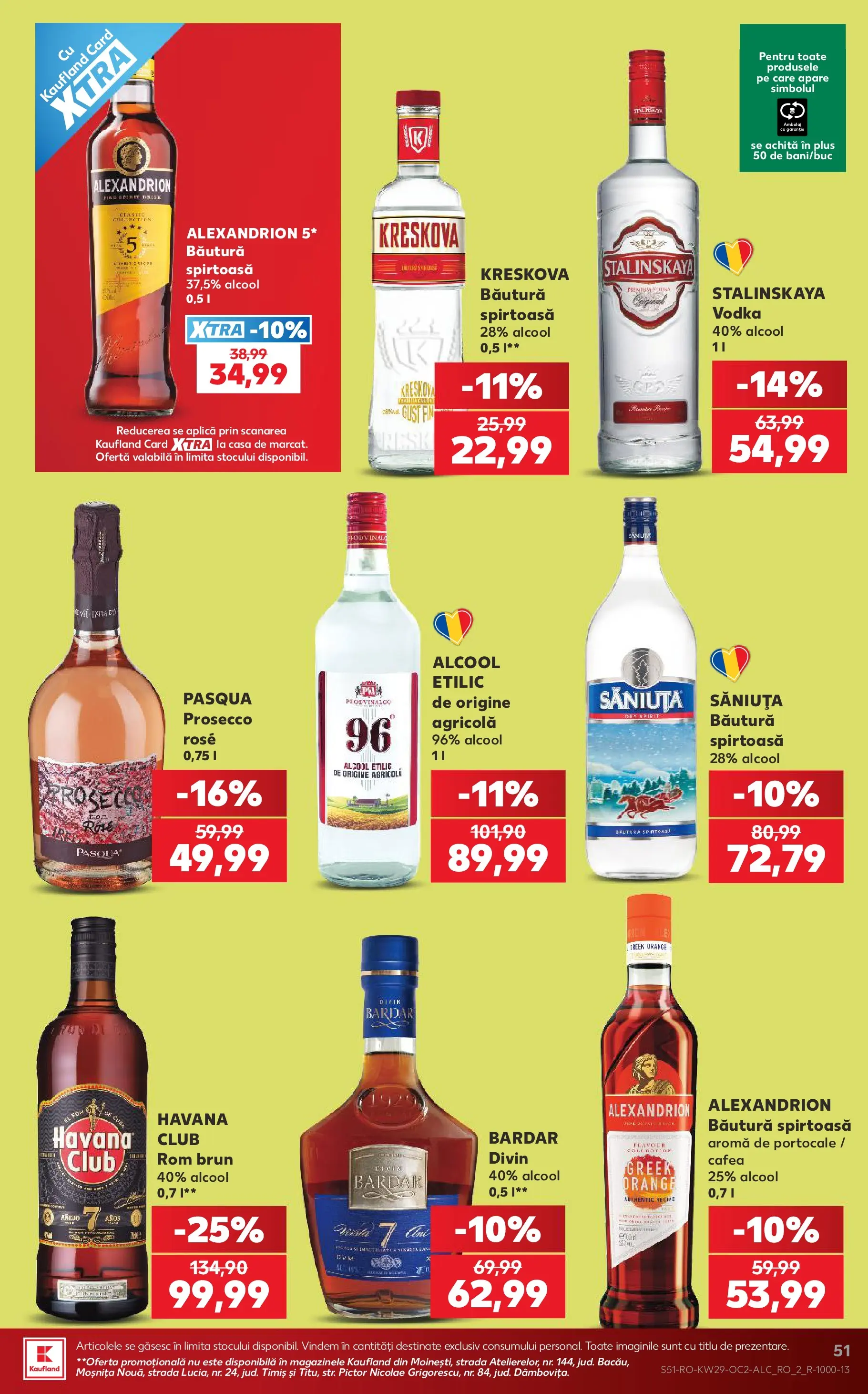 Kaufland Domnesti 15.07.2026 || Revista si Oferte | Pagină: 51 | Produse: Prosecco, Portocale, Rom, Vodka Kaufland Domnesti 15.07.2026 - Revista si Oferta | Pagină: 51 | Produse: Prosecco, Portocale, Rom, Vodka