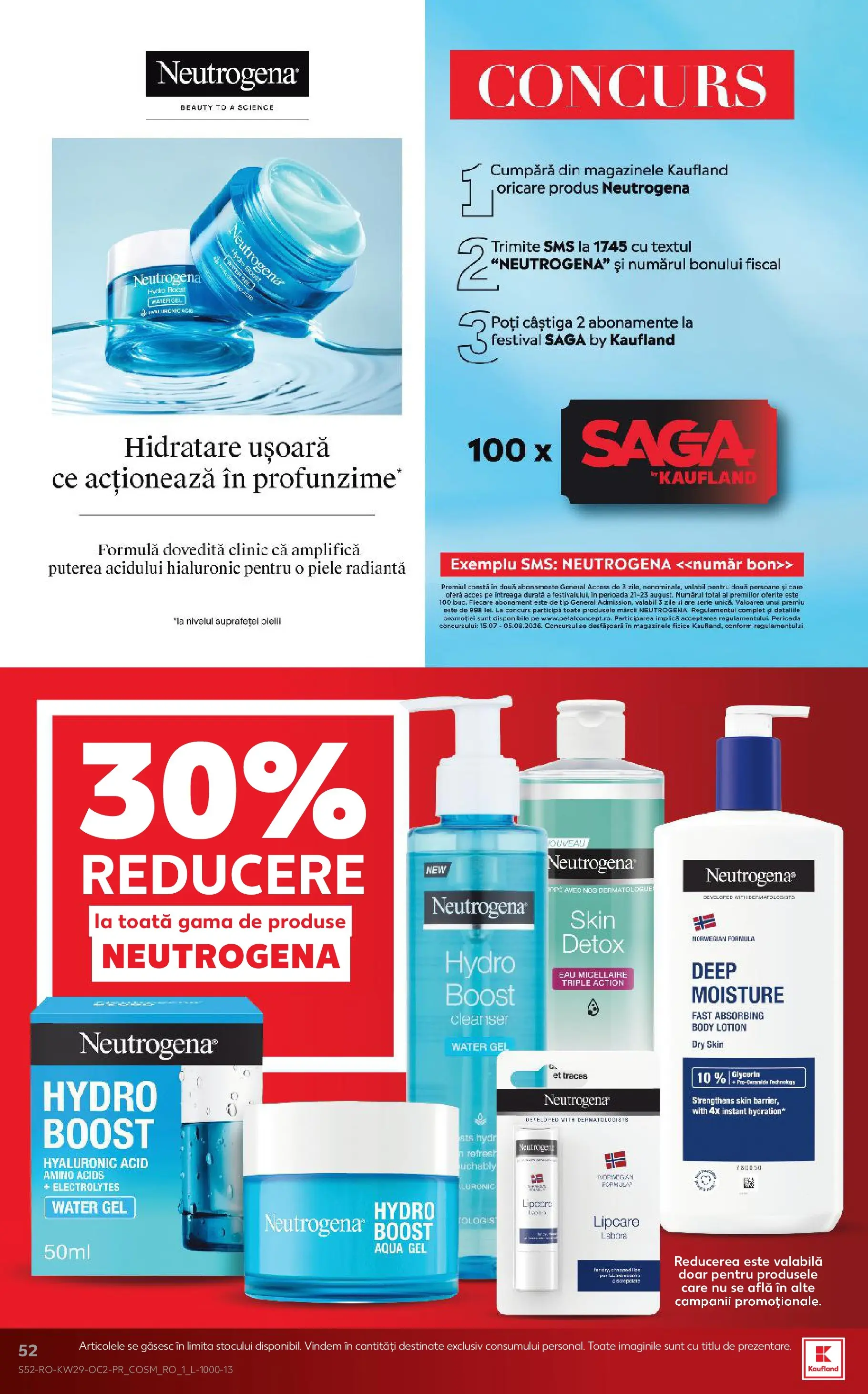 Kaufland Domnesti 15.07.2026 || Revista si Oferte | Pagină: 52 | Produse: Body Kaufland Domnesti 15.07.2026 - Revista si Oferta | Pagină: 52 | Produse: Body