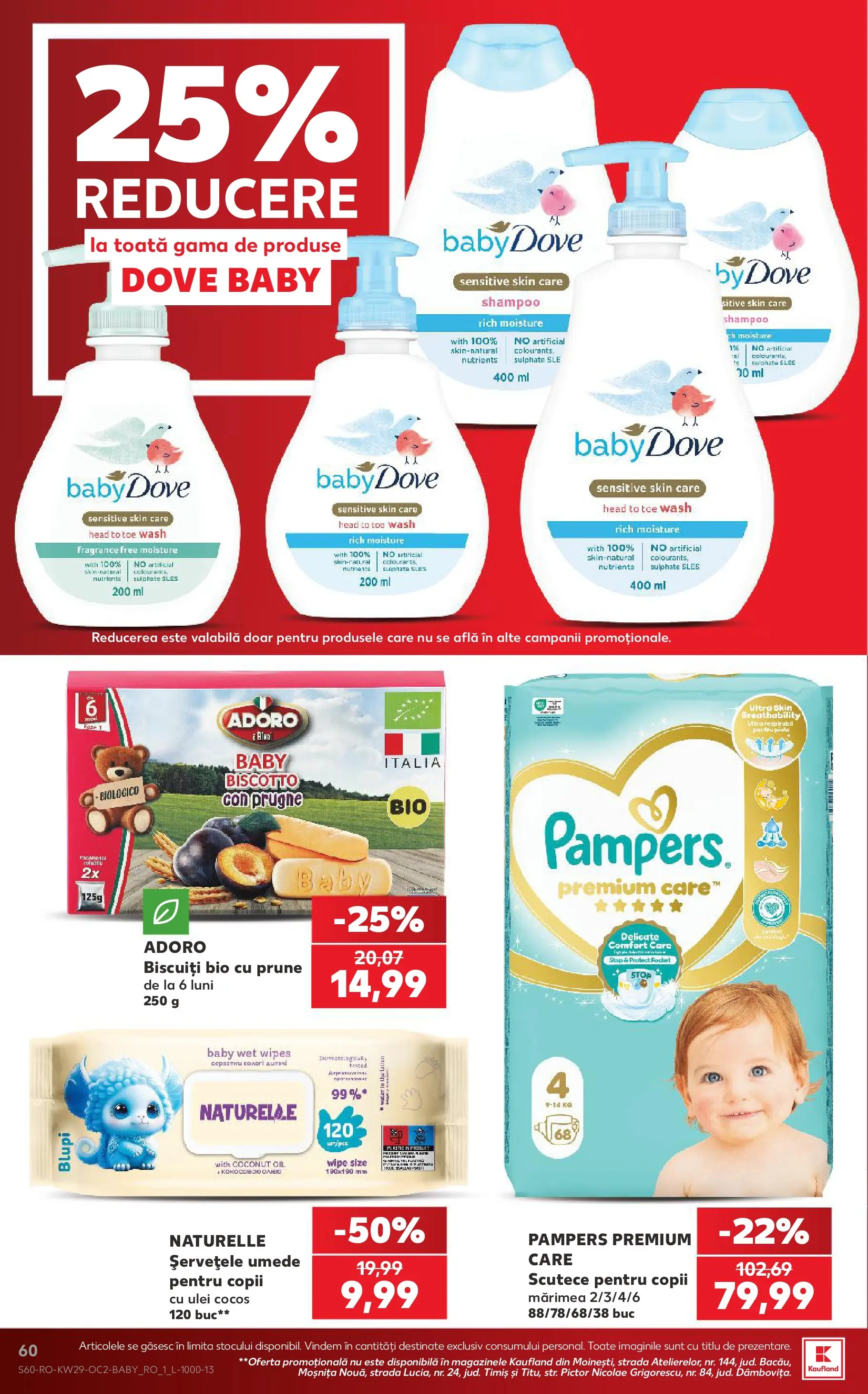 Kaufland Domnesti 15.07.2026 || Revista si Oferte | Pagină: 60 | Produse: Pirinç gevreği, Șervețele umede, Biscuiți, Scutece Kaufland Domnesti 15.07.2026 - Revista si Oferta | Pagină: 60 | Produse: Pirinç gevreği, Șervețele umede, Biscuiți, Scutece