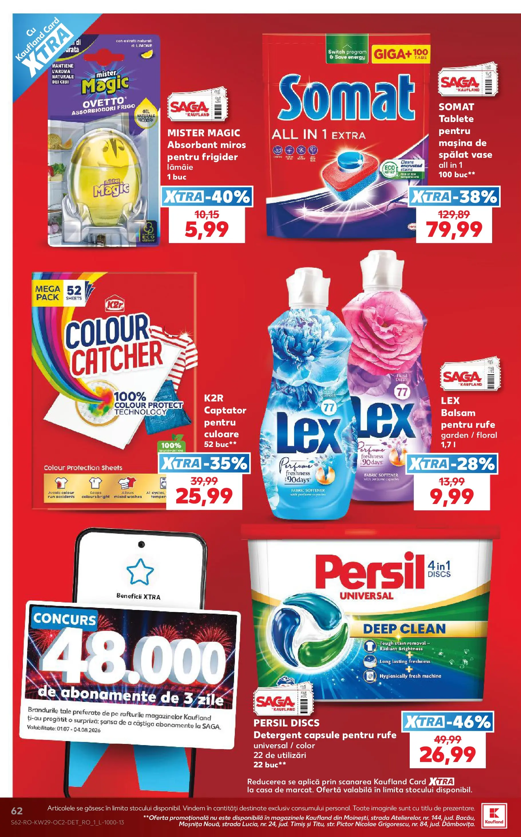 Kaufland Domnesti 15.07.2026 || Revista si Oferte | Pagină: 62 | Produse: Pomelo, Frigider, Balsam, Lămâie Kaufland Domnesti 15.07.2026 - Revista si Oferta | Pagină: 62 | Produse: Pomelo, Frigider, Balsam, Lămâie