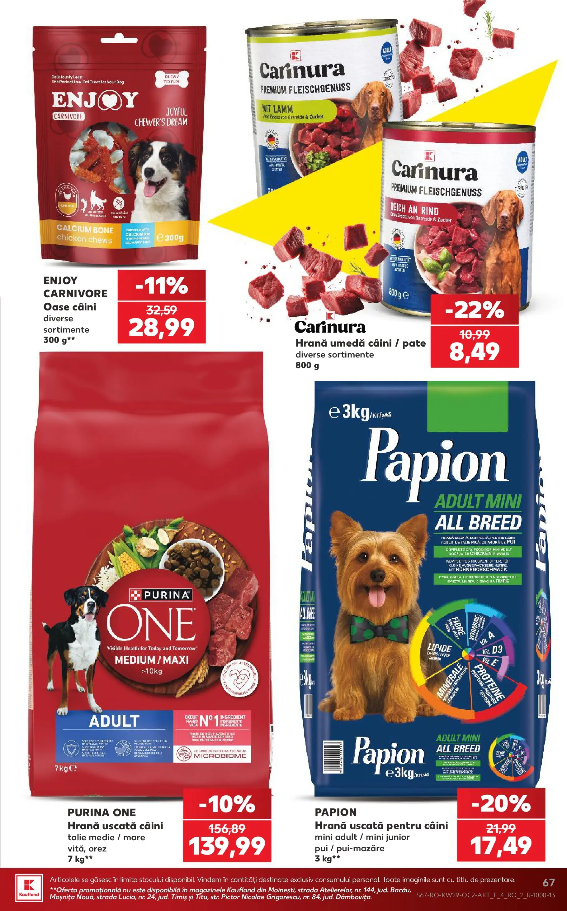 Kaufland Domnesti 15.07.2026 || Revista si Oferte | Pagină: 67 | Produse: Masaüstü kılıfı, Hacıyatmaz Kedi Oyuncağı, Pate, Orez Kaufland Domnesti 15.07.2026 - Revista si Oferta | Pagină: 67 | Produse: Masaüstü kılıfı, Hacıyatmaz Kedi Oyuncağı, Pate, Orez