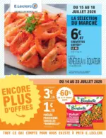 E.Leclerc TRAFIC POUVOIR ACHAT 6 - MIXTE - au 25.07.2026
