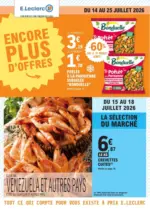 E.Leclerc TRAFIC POUVOIR ACHAT 6 - MIXTE - au 25.07.2026
