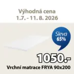 JYSK Skvěl&eacute; slevy na vybran&eacute; produkty &ndash; do 11.08.2026