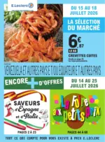E.Leclerc TRAFIC POUVOIR ACHAT 6 - MIXTE - au 25.07.2026