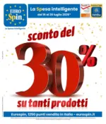 Eurospin SCONTO DEL 30% SU TANTI PRODOTTI - al 26.07.2026