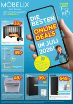 M&ouml;belix Online Deals Juli 2026 - bis 31.07.2026