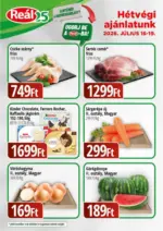 Re&aacute;l: Bev&aacute;s&aacute;rl&oacute; h&eacute;tv&eacute;ge Kelet-Alfi-Ker - 2026.07.16 napt&oacute;l