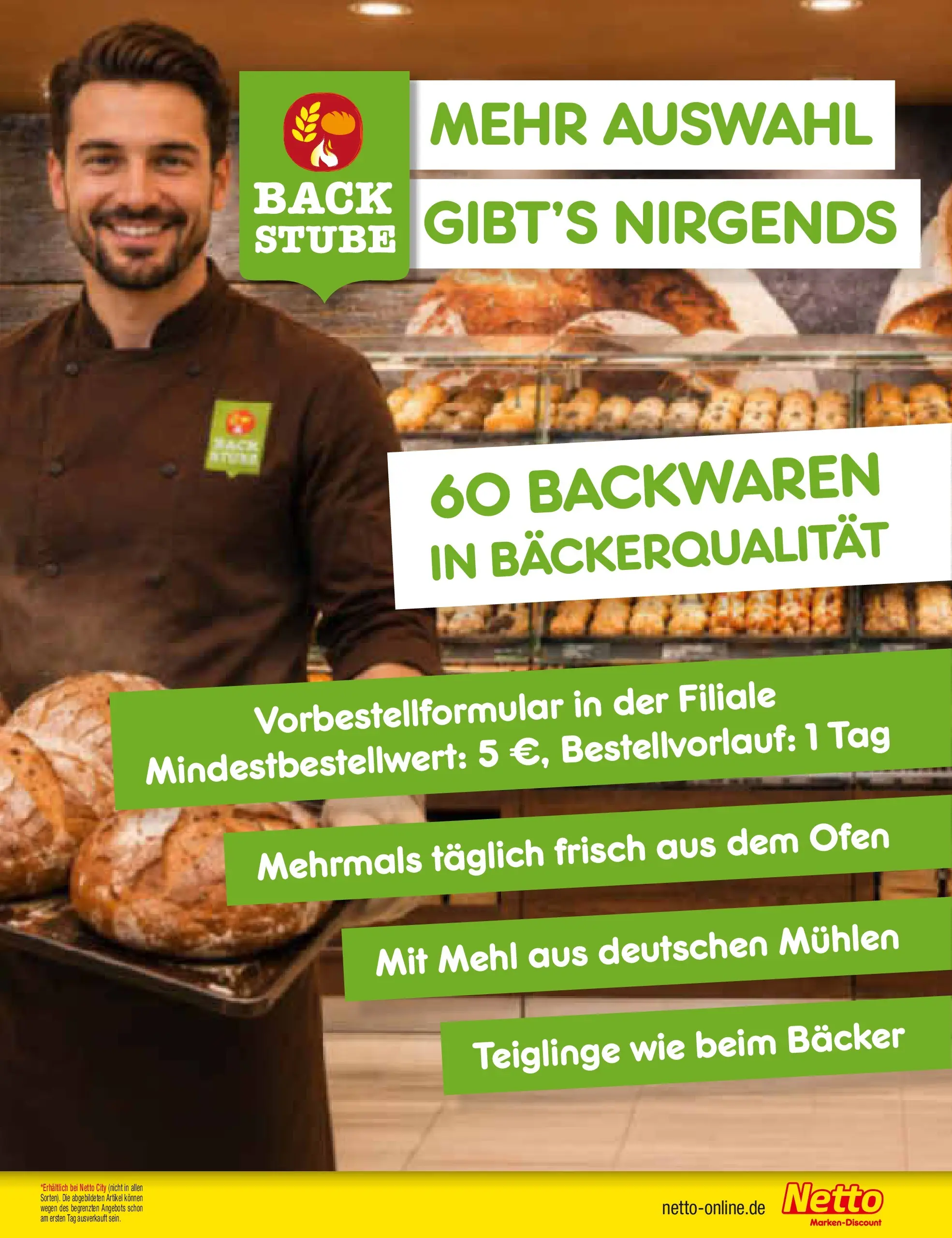Netto Marken-Discount Prospekt Augustusburg (ab 19.07.2026) » Angebote | Seite: 9 | Produkte: Ofen, Mehl