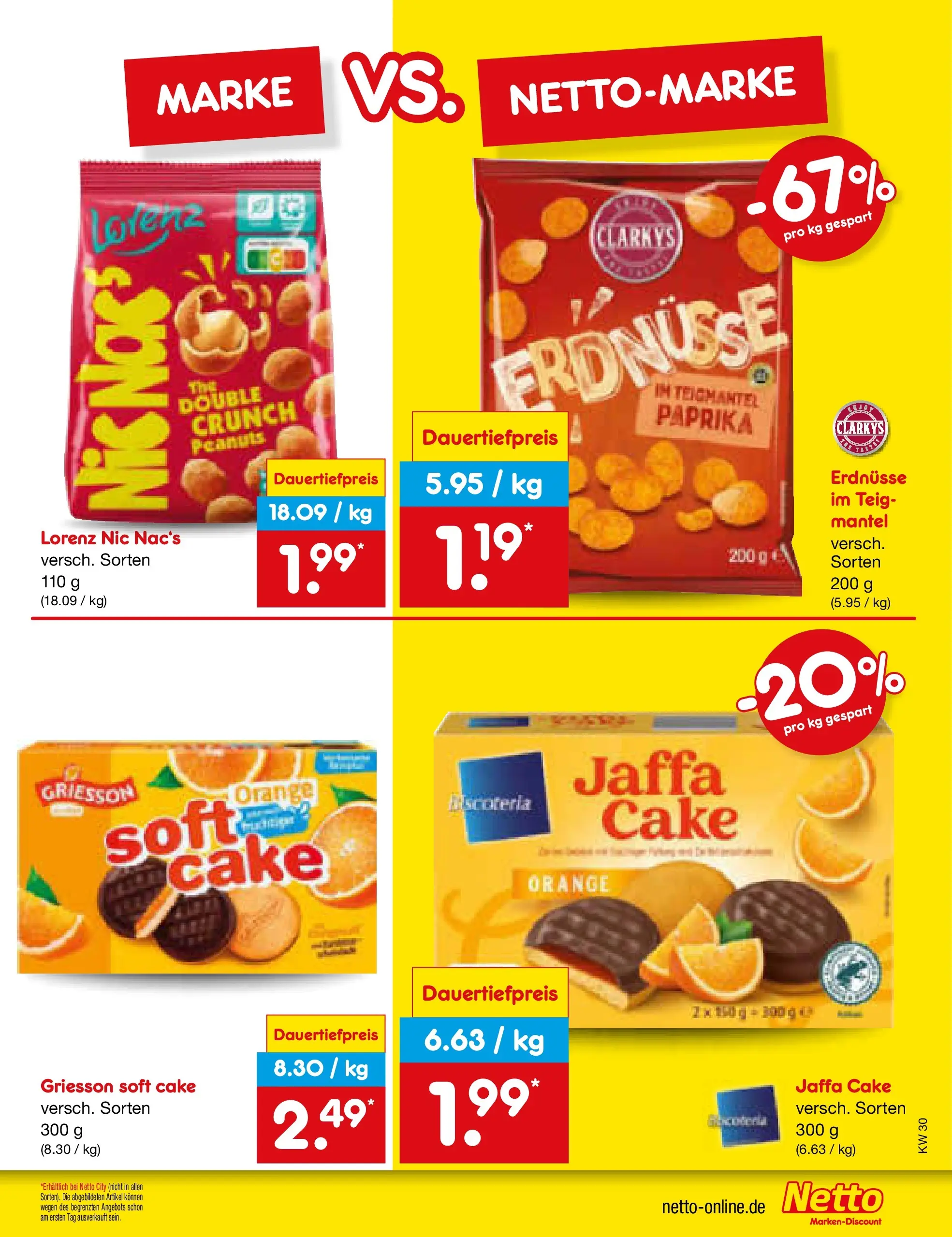 Netto Marken-Discount Prospekt Augustusburg (ab 19.07.2026) » Angebote | Seite: 11 | Produkte: Erdnüsse, Paprika, Mantel