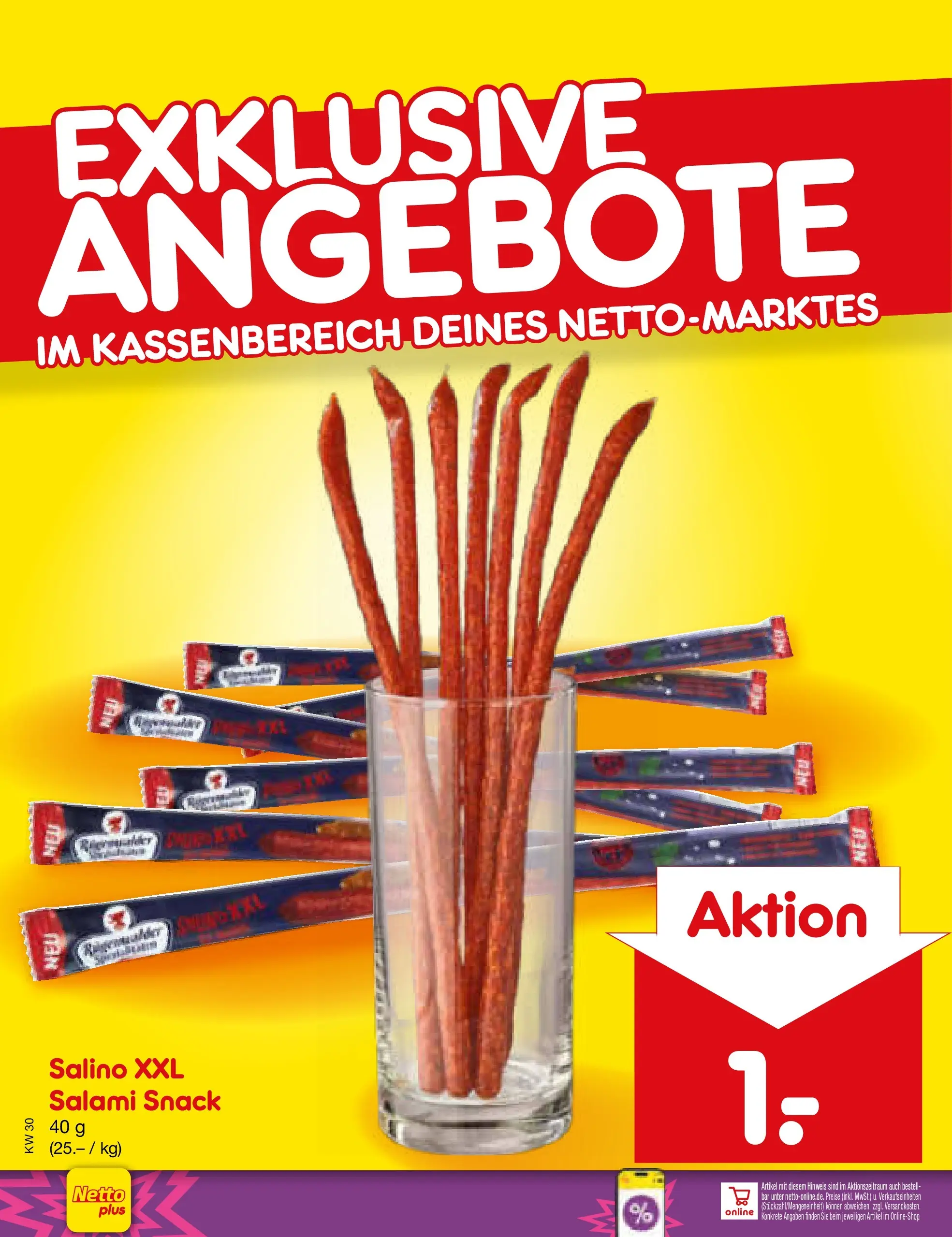 Netto Marken-Discount Prospekt Augustusburg (ab 19.07.2026) » Angebote | Seite: 14 | Produkte: Salami