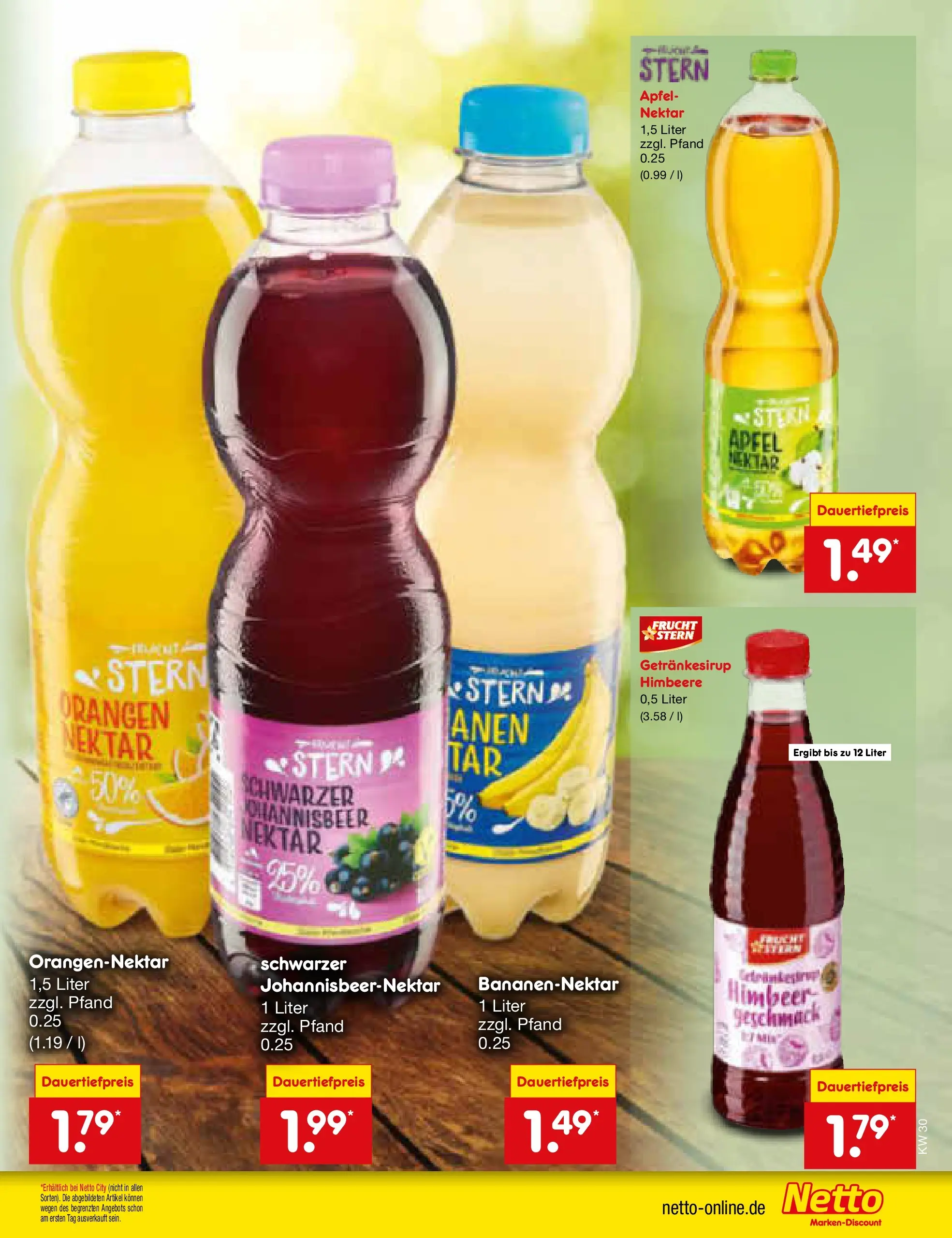 Netto Marken-Discount Prospekt Augustusburg (ab 19.07.2026) » Angebote | Seite: 33 | Produkte: Äpfel, Orangen, Himbeere