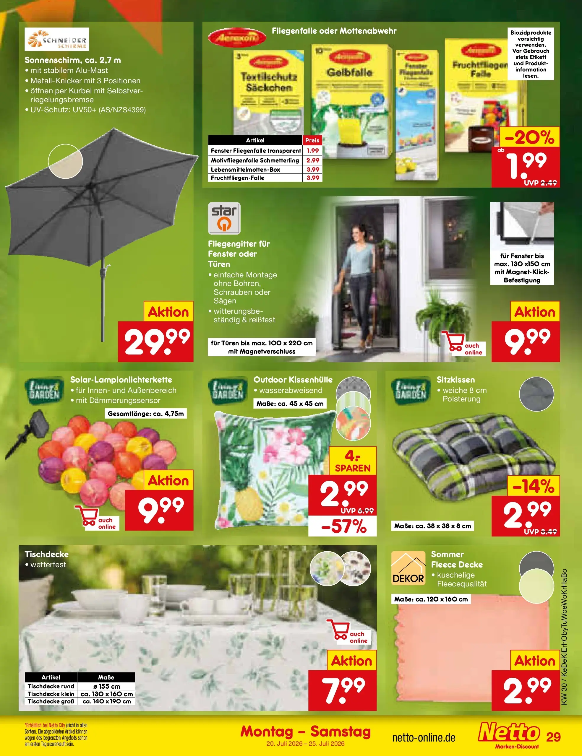Netto Marken-Discount Prospekt Lahr-Langenwinkel (ab 19.07.2026) » Angebote | Seite: 47 | Produkte: Decke