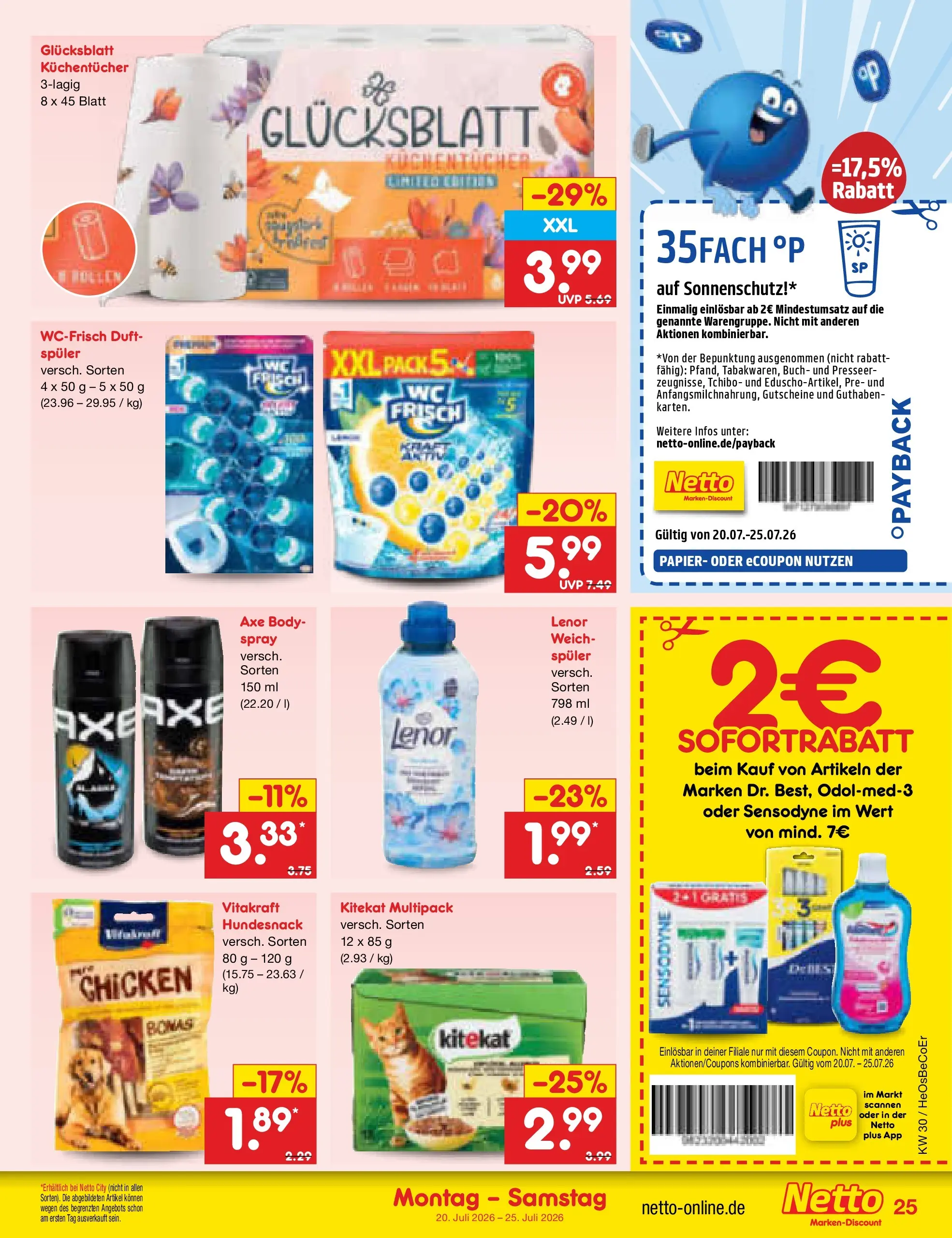 Netto Marken-Discount Prospekt Kremmen (ab 19.07.2026) ยป Angebote | Seite: 41 | Produkte: Lenor, Duft, Axe Netto Marken-Discount Prospekt Kremmen (ab 19.07.2026) ยป Angebote | Seite: 41 | Produkte: Lenor, Duft, Axe