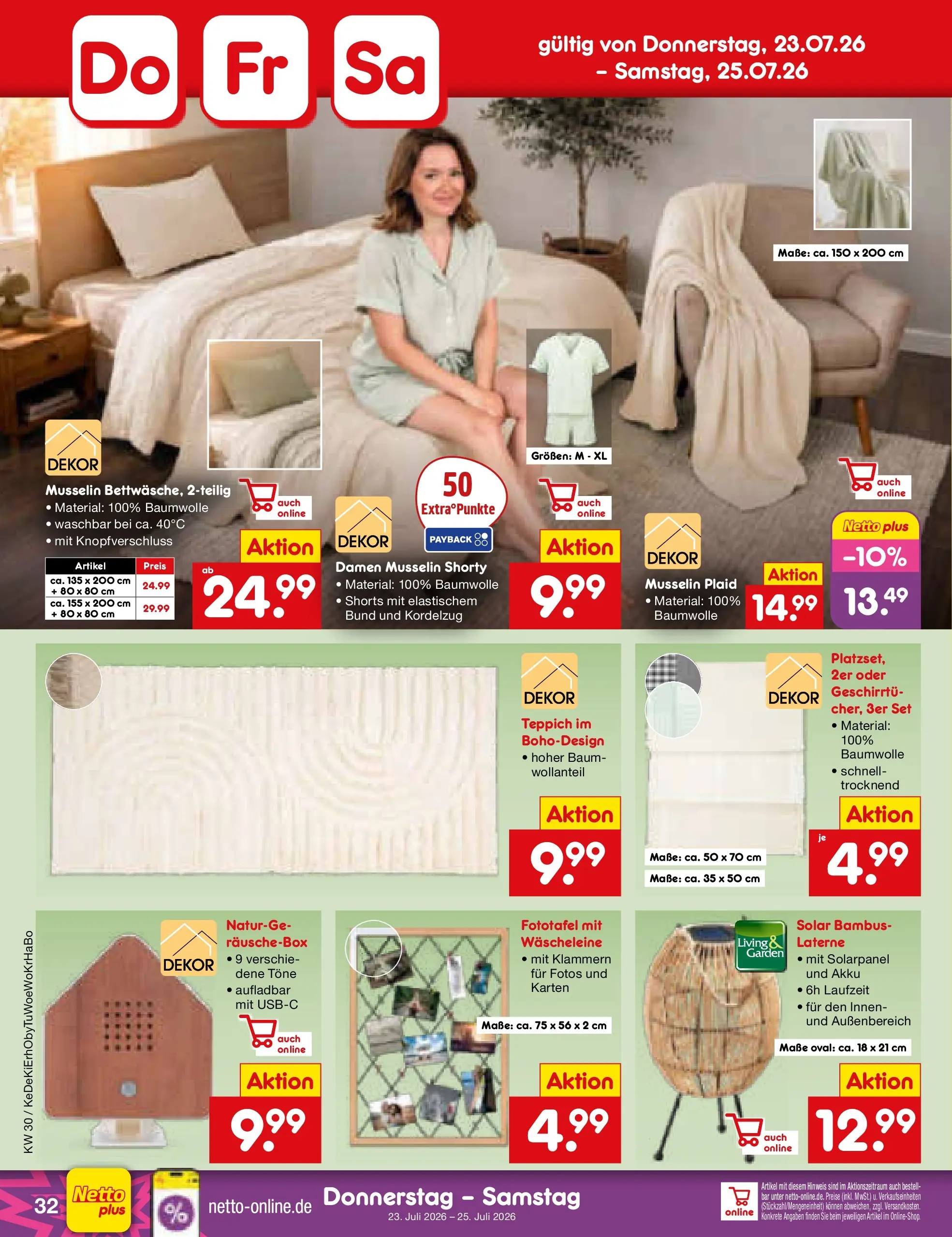 Netto Marken-Discount Prospekt Lahr-Langenwinkel (ab 19.07.2026) » Angebote | Seite: 52 | Produkte: Teppich