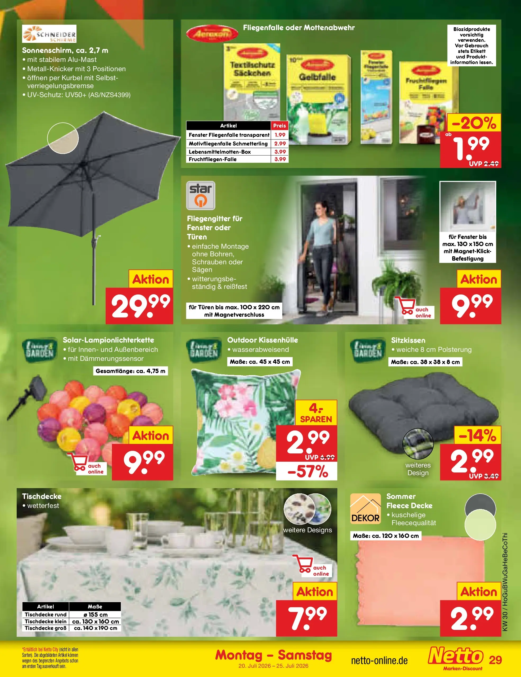 Netto Marken-Discount Prospekt Augustusburg (ab 19.07.2026) » Angebote | Seite: 47 | Produkte: Decke