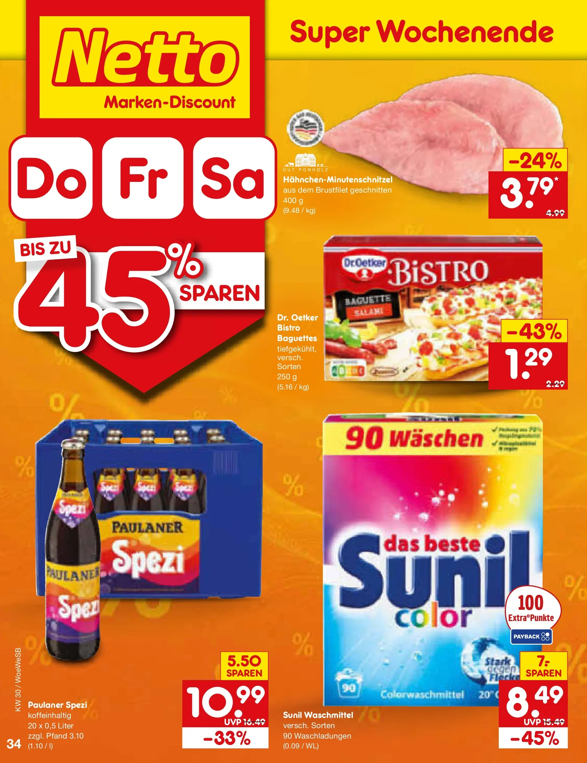 Netto Marken-Discount Prospekt Katzweiler (ab 19.07.2026) ยป Angebote | Seite: 58 | Produkte: Paulaner spezi, Baguette, Waschmittel, Paulaner Netto Marken-Discount Prospekt Katzweiler (ab 19.07.2026) ยป Angebote | Seite: 58 | Produkte: Paulaner spezi, Baguette, Waschmittel, Paulaner