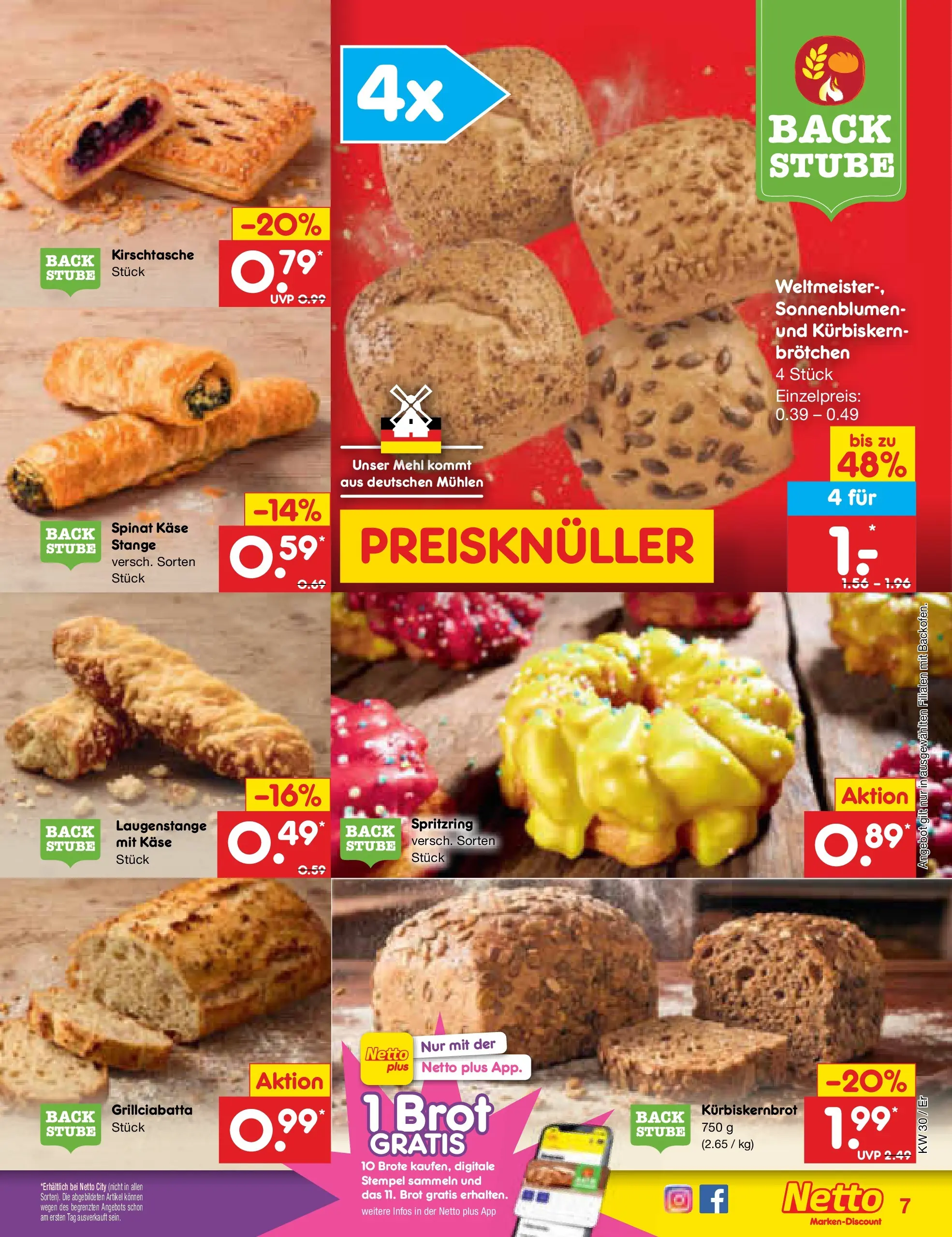 Netto Marken-Discount Prospekt Nordhausen (ab 19.07.2026) ยป Angebote | Seite: 7 | Produkte: Mehl, Kรคse, Brot Netto Marken-Discount Prospekt Nordhausen (ab 19.07.2026) ยป Angebote | Seite: 7 | Produkte: Mehl, Kรคse, Brot