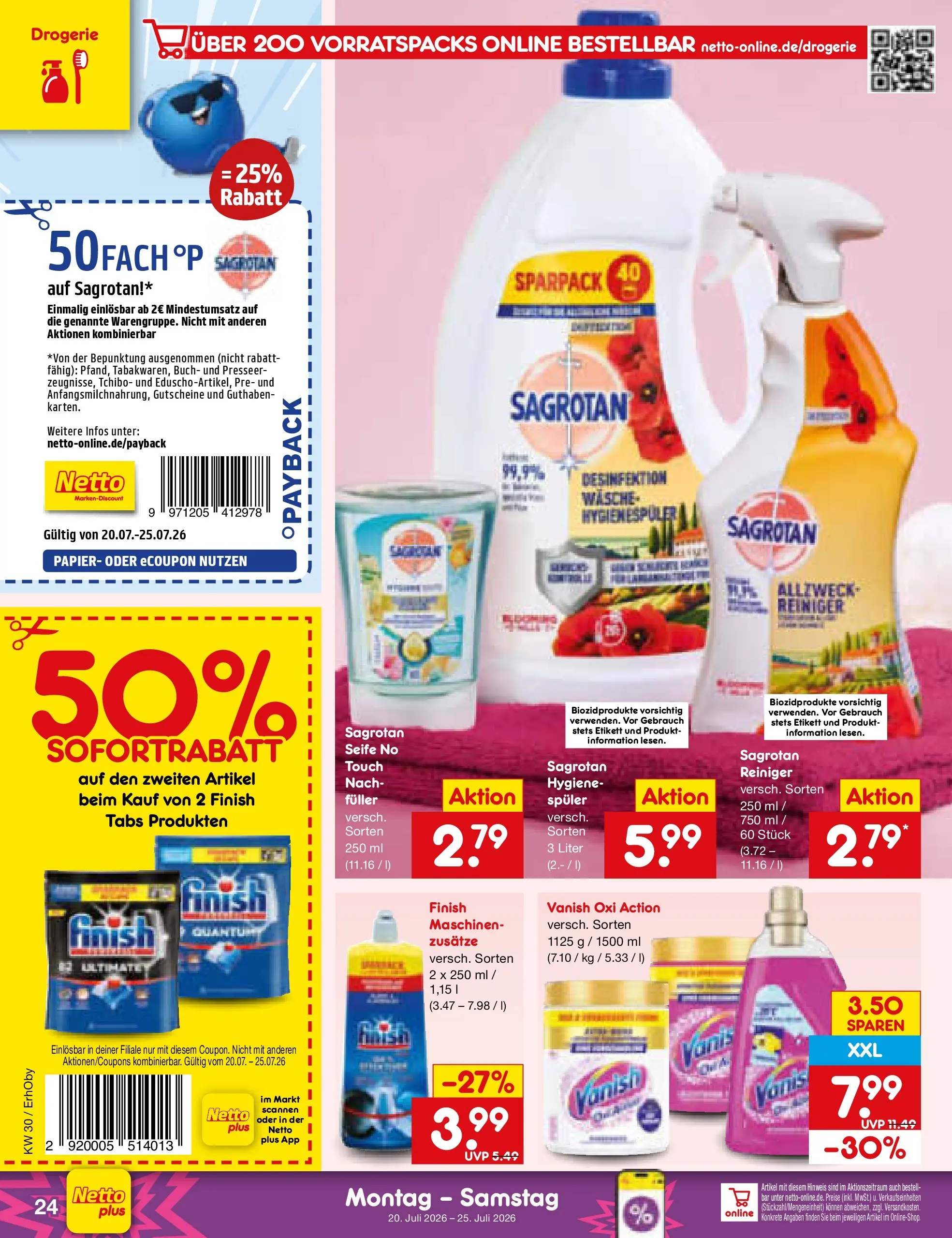 Netto Marken-Discount Prospekt Ergolding (ab 20.07.2026) ยป Angebote | Seite: 44 | Produkte: Baguette, Entrecote, Schinken, Fleisch Netto Marken-Discount Prospekt Ergolding (ab 20.07.2026) ยป Angebote | Seite: 44 | Produkte: Baguette, Entrecote, Schinken, Fleisch