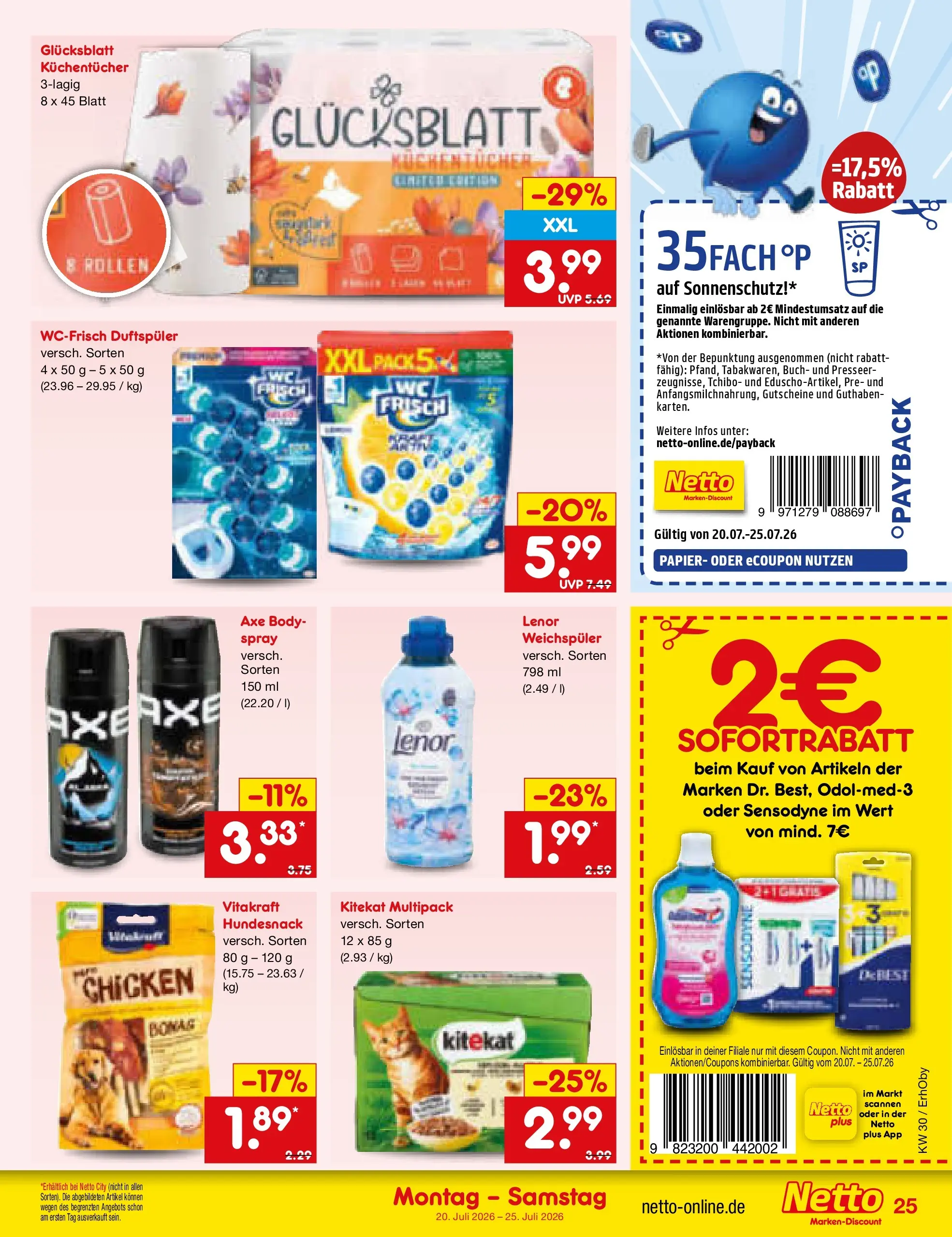 Netto Marken-Discount Prospekt Ergolding (ab 20.07.2026) ยป Angebote | Seite: 45 | Produkte: Waschmittel, Bourbon, Salat, Toilettenpapier Netto Marken-Discount Prospekt Ergolding (ab 20.07.2026) ยป Angebote | Seite: 45 | Produkte: Waschmittel, Bourbon, Salat, Toilettenpapier