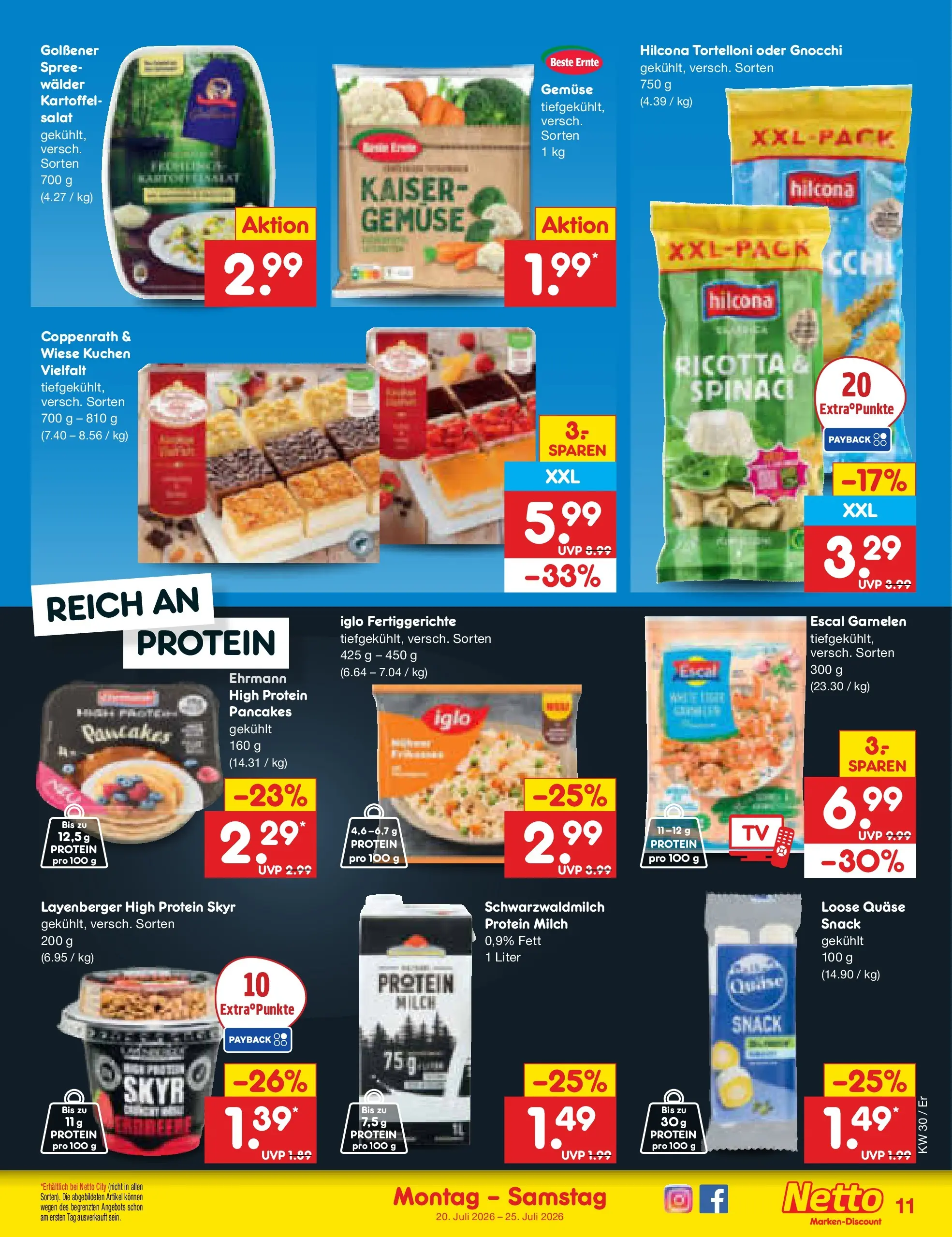 Netto Marken-Discount Prospekt Nordhausen (ab 19.07.2026) ยป Angebote | Seite: 17 | Produkte: Milch, Garnelen, Gemรผse, Kuchen Netto Marken-Discount Prospekt Nordhausen (ab 19.07.2026) ยป Angebote | Seite: 17 | Produkte: Milch, Garnelen, Gemรผse, Kuchen