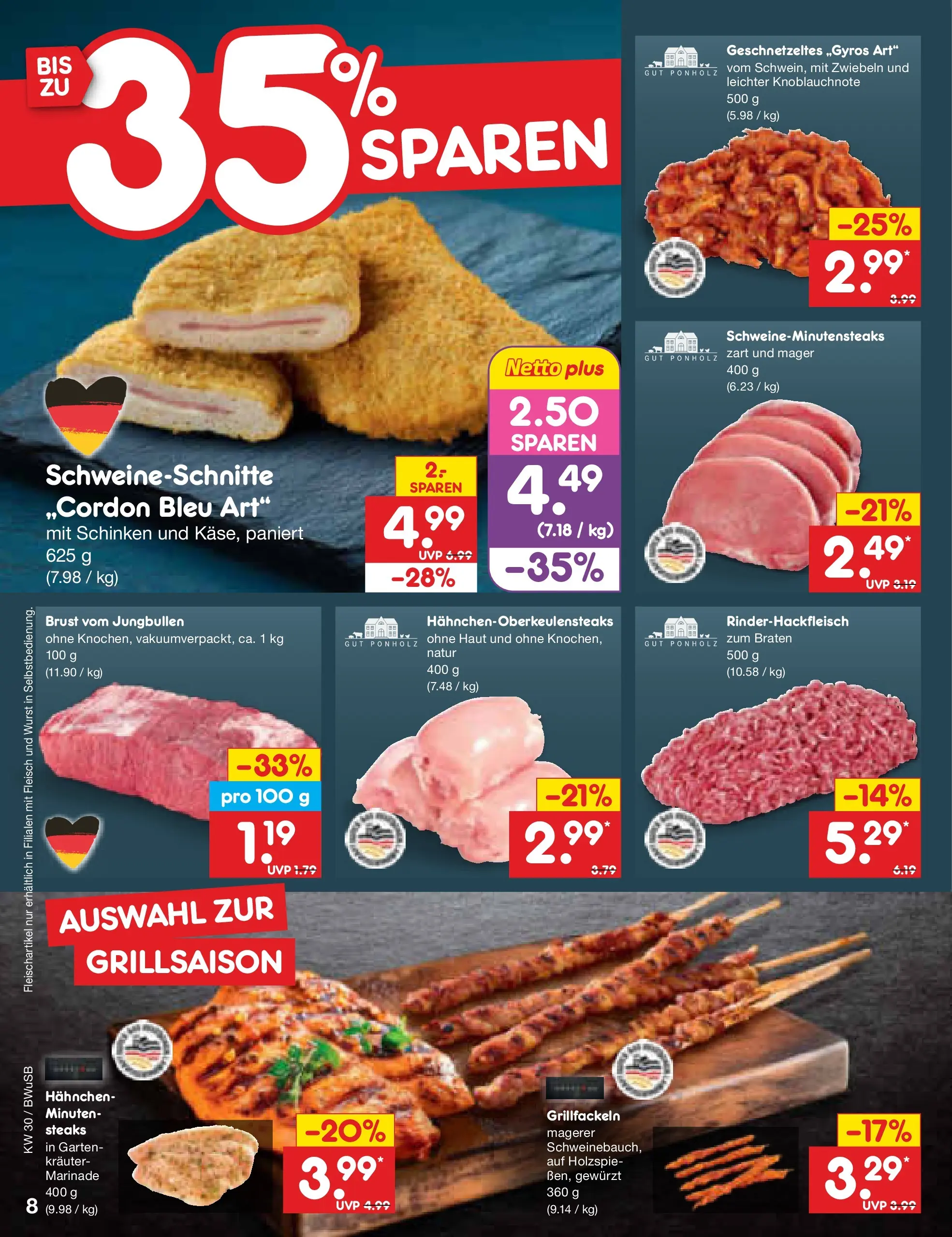 Netto Marken-Discount Prospekt Stemwede-Dielingen (ab 19.07.2026) ยป Angebote | Seite: 12 | Produkte: Hahnchen, Zwiebeln, Wurst, Schinken Netto Marken-Discount Prospekt Stemwede-Dielingen (ab 19.07.2026) ยป Angebote | Seite: 12 | Produkte: Hahnchen, Zwiebeln, Wurst, Schinken