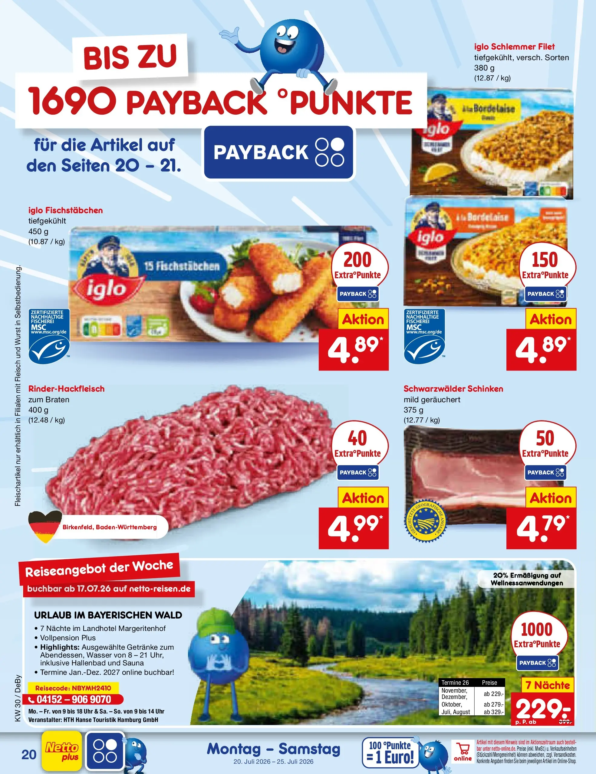 Netto Marken-Discount Prospekt Thierhaupten (ab 19.07.2026) ยป Angebote | Seite: 36 | Produkte: Iglo, Fischstabchen, Schinken, Fleisch Netto Marken-Discount Prospekt Thierhaupten (ab 19.07.2026) ยป Angebote | Seite: 36 | Produkte: Iglo, Fischstabchen, Schinken, Fleisch