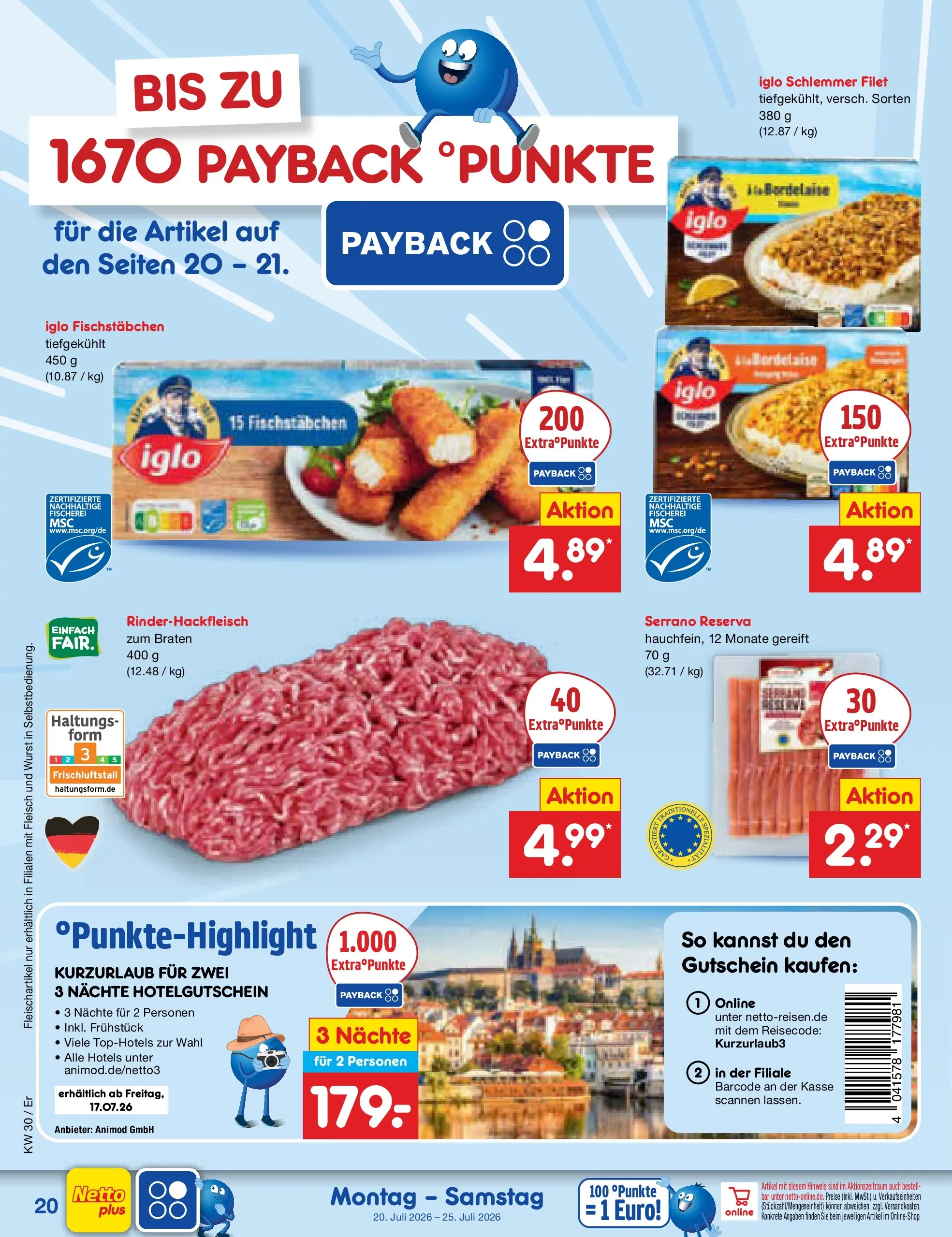 Netto Marken-Discount Prospekt Nordhausen (ab 19.07.2026) ยป Angebote | Seite: 36 | Produkte: Iglo, Fischstabchen, Wurst, Fleisch Netto Marken-Discount Prospekt Nordhausen (ab 19.07.2026) ยป Angebote | Seite: 36 | Produkte: Iglo, Fischstabchen, Wurst, Fleisch