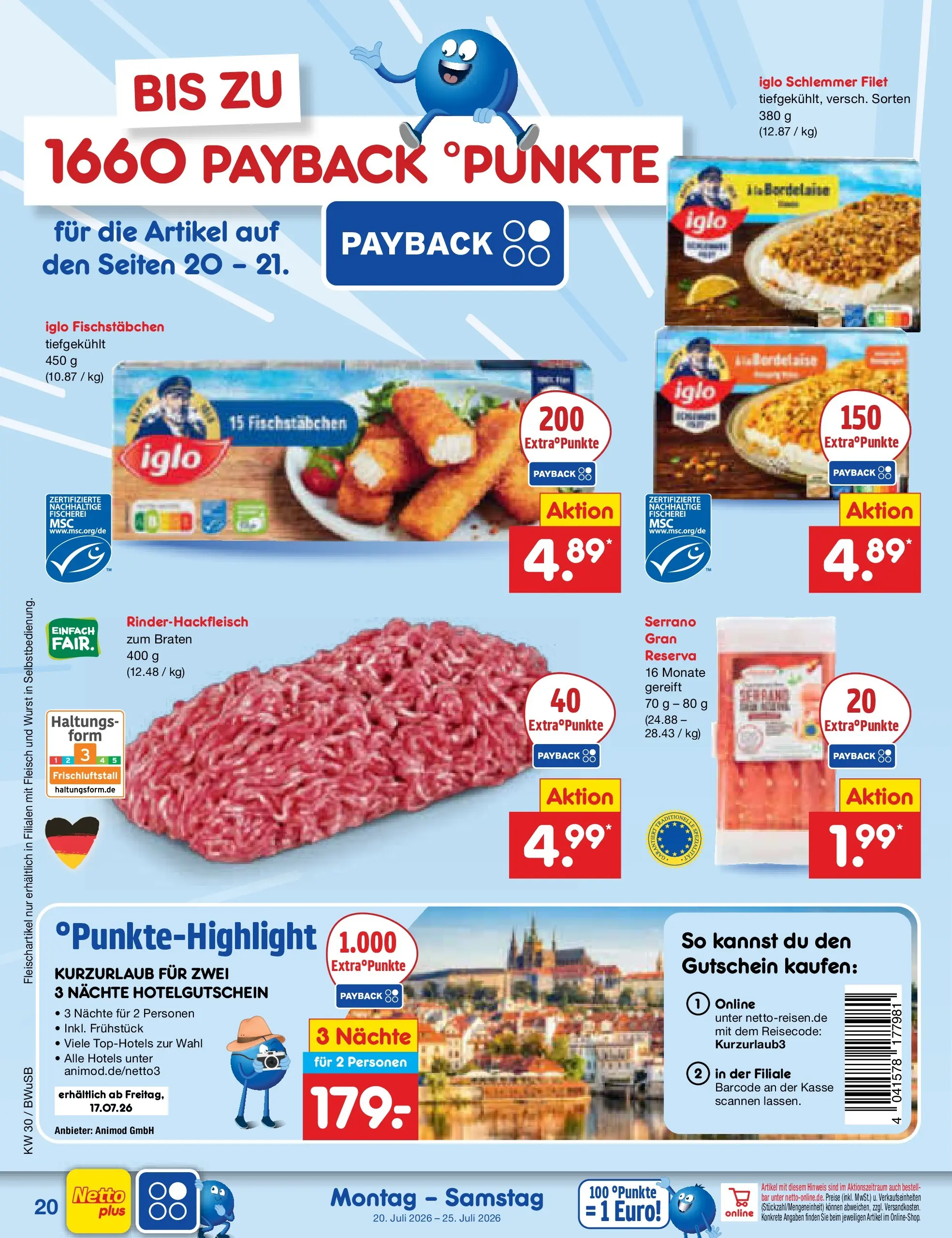 Netto Marken-Discount Prospekt Stemwede-Dielingen (ab 19.07.2026) ยป Angebote | Seite: 36 | Produkte: Iglo, Fischstabchen, Wurst, Fleisch Netto Marken-Discount Prospekt Stemwede-Dielingen (ab 19.07.2026) ยป Angebote | Seite: 36 | Produkte: Iglo, Fischstabchen, Wurst, Fleisch