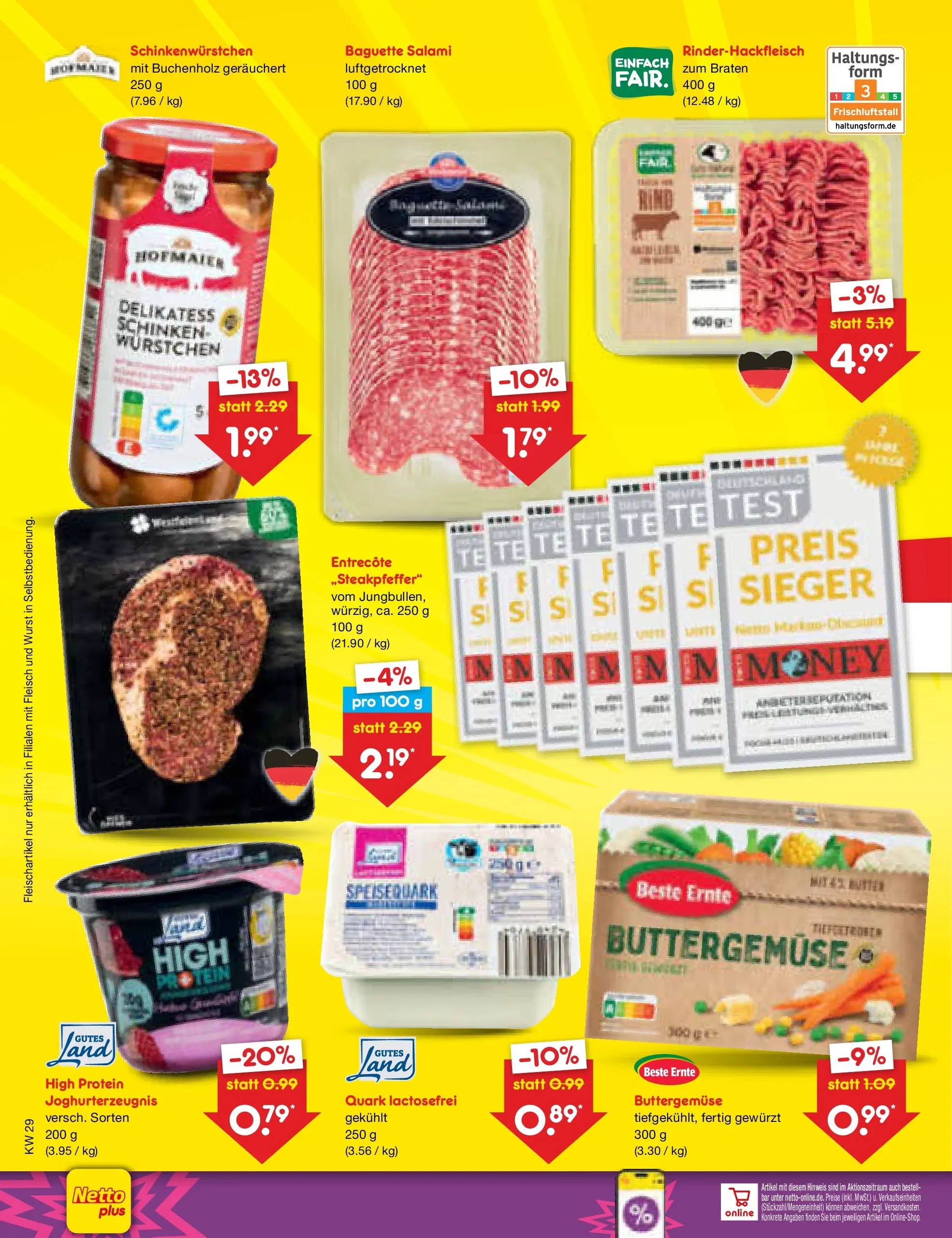 Netto Marken-Discount Prospekt Hannover (ab 19.07.2026) ยป Angebote | Seite: 44 | Produkte: Baguette, Entrecote, Salami, Speisequark Netto Marken-Discount Prospekt Hannover (ab 19.07.2026) ยป Angebote | Seite: 44 | Produkte: Baguette, Entrecote, Salami, Speisequark