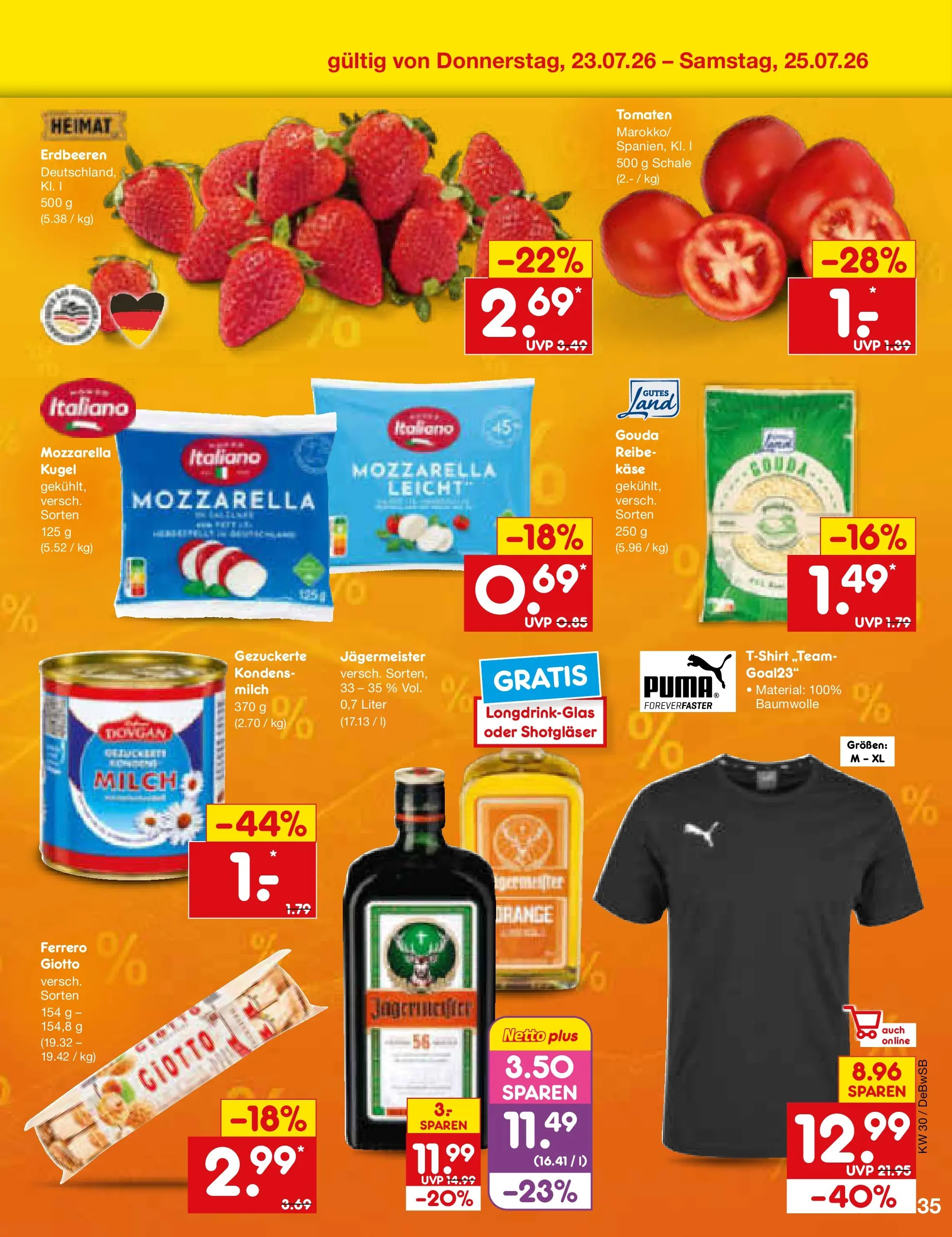 Netto Marken-Discount Prospekt Waiblingen-Bittenfeld (ab 19.07.2026) ยป Angebote | Seite: 59 | Produkte: Kรคse, Gouda, Jรคgermeister, Erdbeeren Netto Marken-Discount Prospekt Waiblingen-Bittenfeld (ab 19.07.2026) ยป Angebote | Seite: 59 | Produkte: Kรคse, Gouda, Jรคgermeister, Erdbeeren