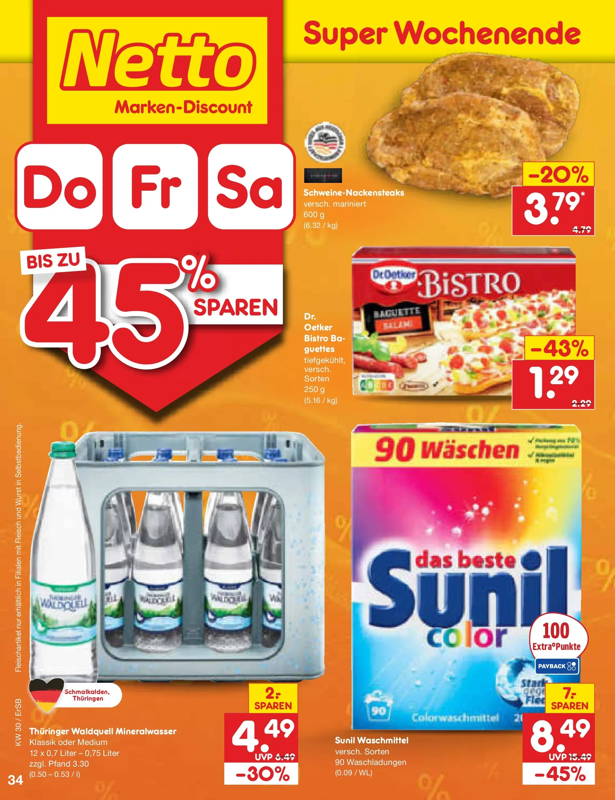 Netto Marken-Discount Prospekt Nordhausen (ab 19.07.2026) ยป Angebote | Seite: 58 | Produkte: Mineralwasser, Waschmittel, Wurst, Fleisch Netto Marken-Discount Prospekt Nordhausen (ab 19.07.2026) ยป Angebote | Seite: 58 | Produkte: Mineralwasser, Waschmittel, Wurst, Fleisch