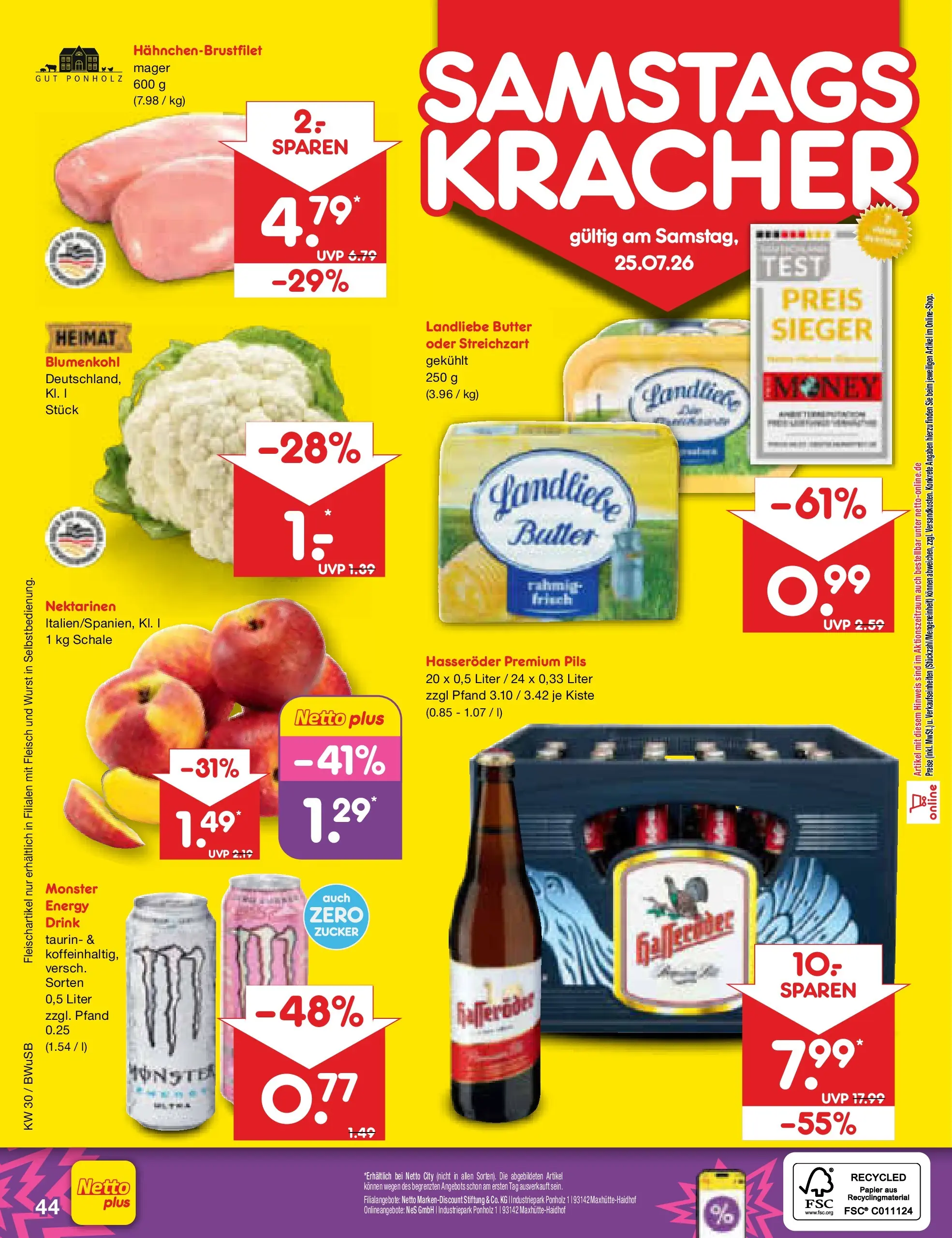 Netto Marken-Discount Prospekt Stemwede-Dielingen (ab 19.07.2026) ยป Angebote | Seite: 68 | Produkte: Energy, Nektarinen, Monster, Zucker Netto Marken-Discount Prospekt Stemwede-Dielingen (ab 19.07.2026) ยป Angebote | Seite: 68 | Produkte: Energy, Nektarinen, Monster, Zucker