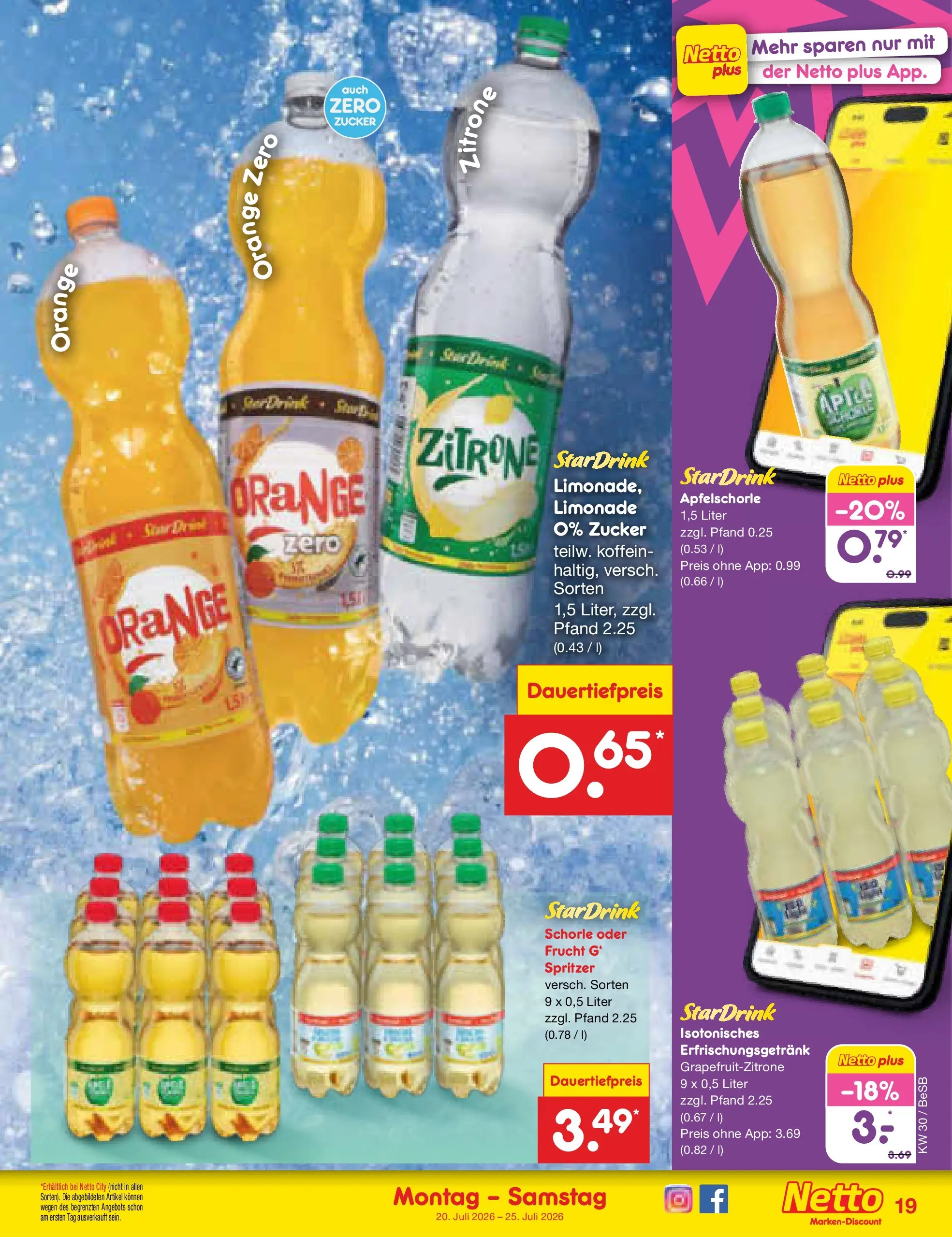Netto Marken-Discount Prospekt Kremmen (ab 19.07.2026) ยป Angebote | Seite: 31 | Produkte: Limonade, Zucker, Zitrone Netto Marken-Discount Prospekt Kremmen (ab 19.07.2026) ยป Angebote | Seite: 31 | Produkte: Limonade, Zucker, Zitrone