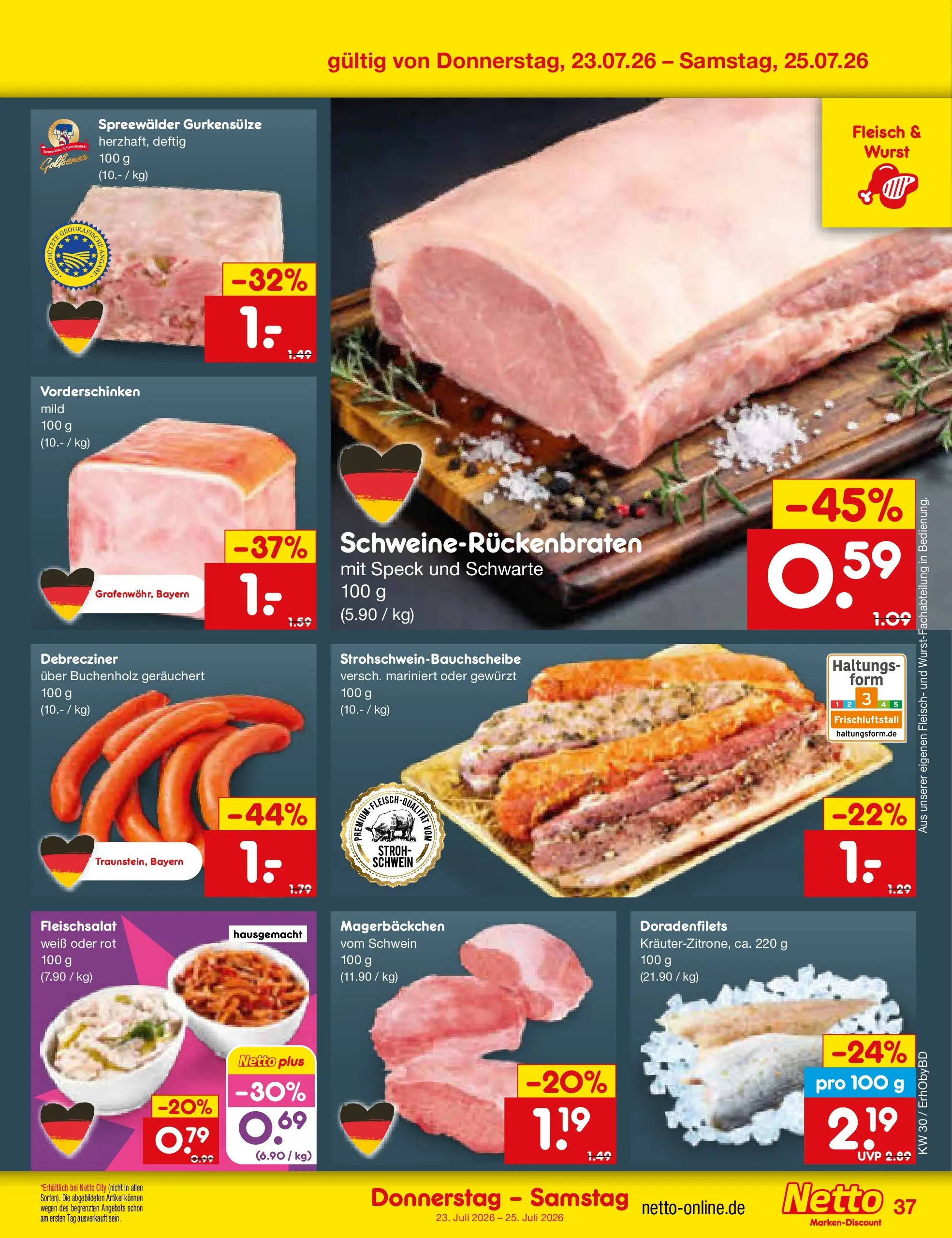 Netto Marken-Discount Prospekt Ergolding (ab 20.07.2026) ยป Angebote | Seite: 61 | Produkte: Wurst, Fleisch Netto Marken-Discount Prospekt Ergolding (ab 20.07.2026) ยป Angebote | Seite: 61 | Produkte: Wurst, Fleisch