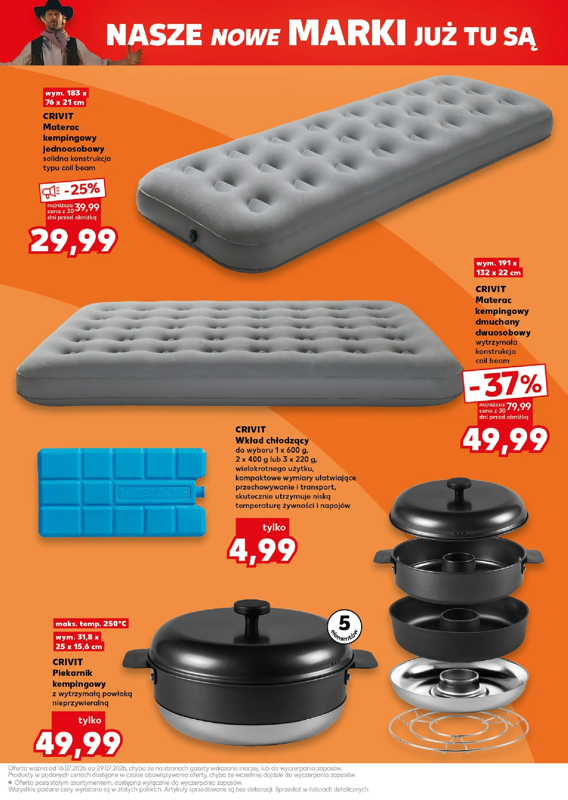 Kaufland gazetka - Złap Okazje od 16.07.2026 - od jutra PDF | Strona: 5 | Produkty: Piekarnik, Materac