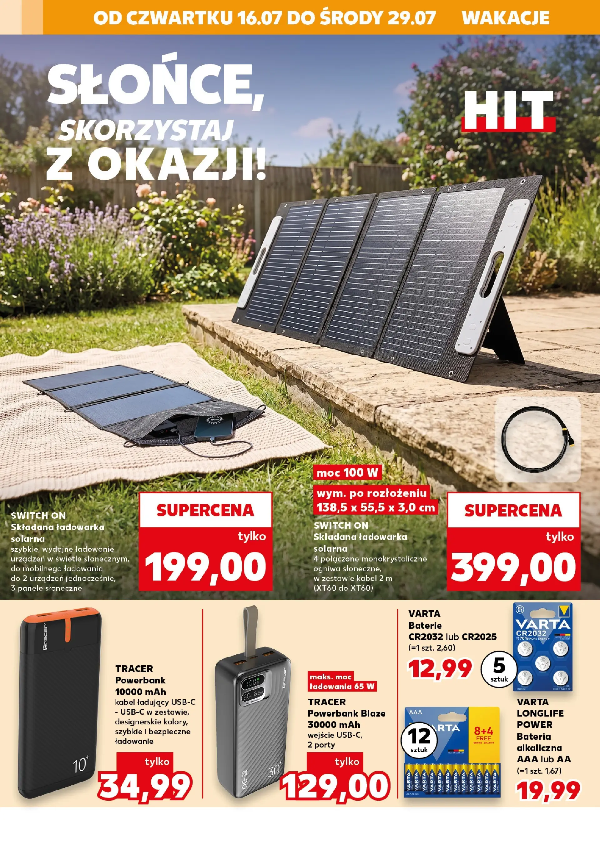 Kaufland gazetka - Złap Okazje od 16.07.2026 - od jutra PDF | Strona: 6 | Produkty: Kabel, Ładowarka, Baterie, Bateria