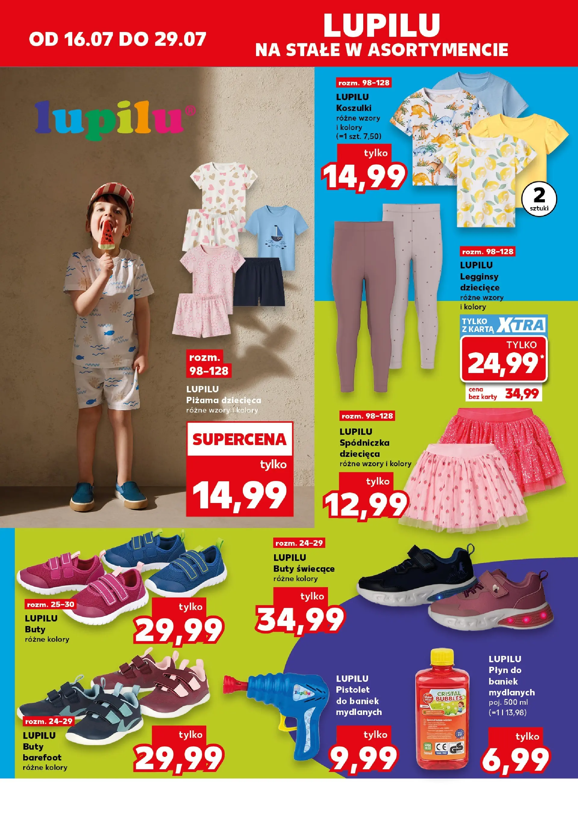 Kaufland gazetka - Złap Okazje od 16.07.2026 - od jutra PDF | Strona: 10 | Produkty: Karta, Piżama, Legginsy, Buty