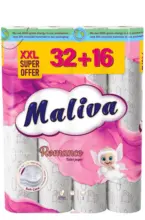 Kaufland хипермаркет MALIVA, тоалетна хартия Тоалетна хартия Romance, 32+16бр. - до 19-07-26