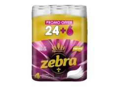 Zebra Тоалетна хартия различни видове