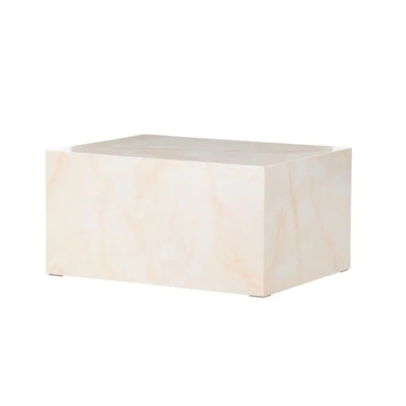 Couchtisch York Hellgelb B: 80 cm