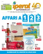 Iperal Affari a 1,2,3 &euro; - al 28.07.2026