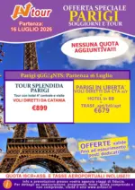 Av Tour OFFERTE 16 luglio parigi - al 16.07.2026