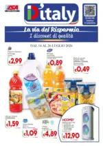 D'Italy La via del risparmio - al 26.07.2026