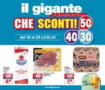 Il Gigante Sconti 30% 40% 50% - al 29.07.2026