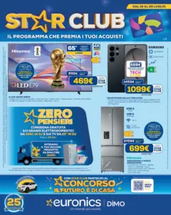 Anteprima del volantino Offerte volantino Euronics valido a partire dal 15/07/2026 Anteprima del volantino Offerte volantino Euronics valido a partire dal 15/07/2026