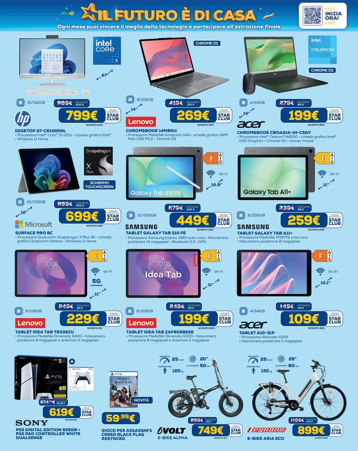 Nuovo Offerte volantino Euronics dal 15/07/2026 > offerte anteprima 🛍️ | Pagina: 9 | Prodotti: Tè, Tablet, Fotocamera, Samsung