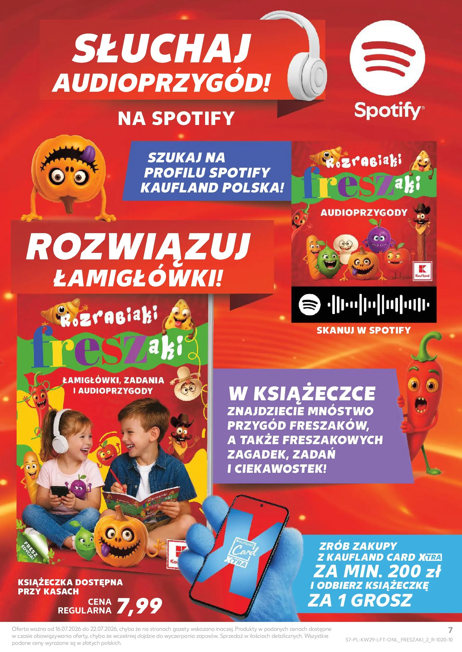 Kaufland gazetka (16.07.2026) - od jutra | Strona: 7 Kaufland gazetka od 16.07.2026 - od jutra PDF | Strona: 7